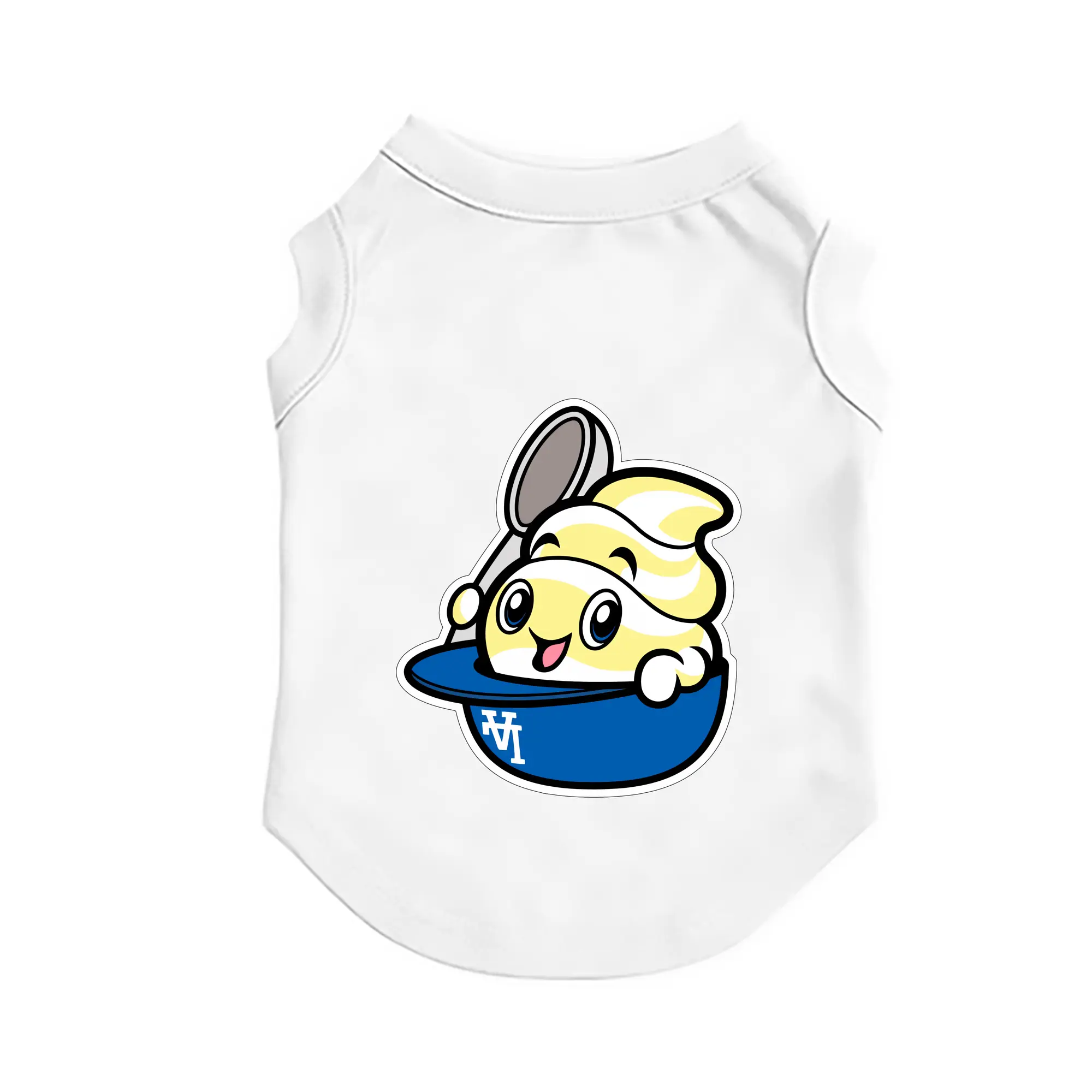 Dole Whip Dodgers Los Angeles Baseball - Pet Vest – Durable Polyester With Heat Transfer Print – Comfortable And Stylish