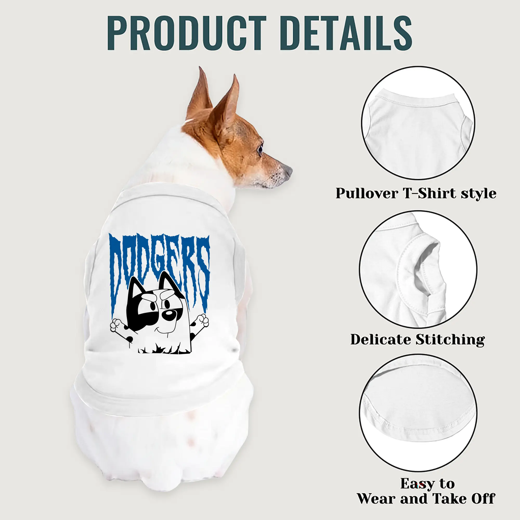 Bluey Muffin Los Angeles Dodgers MLB