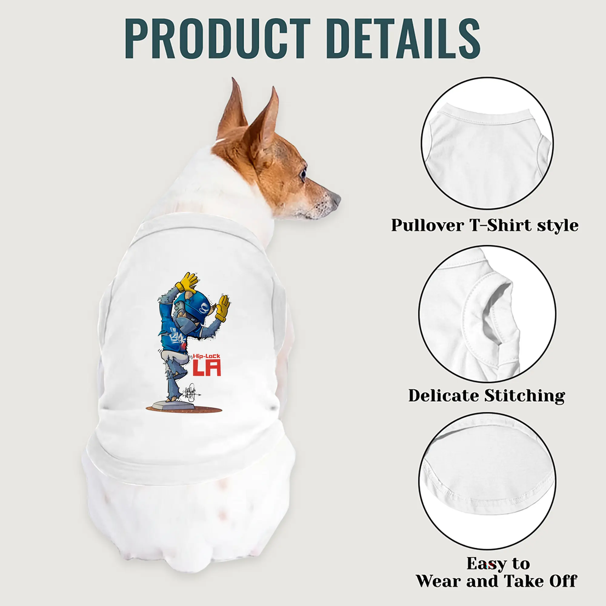 Funny Los Angeles Dodgers Monster Celebration Hip Lock