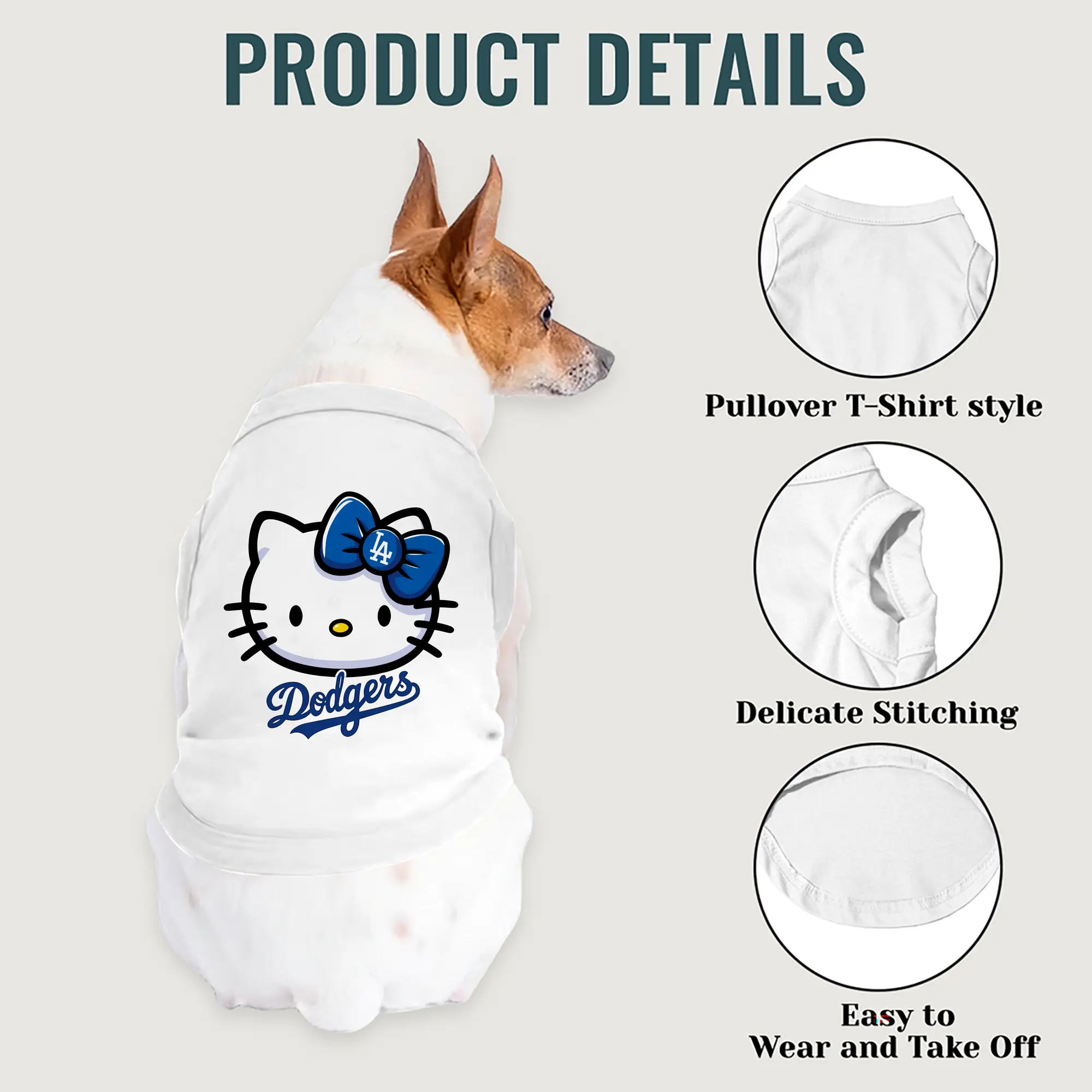 Hello Kitty Baseball LA Dodgers