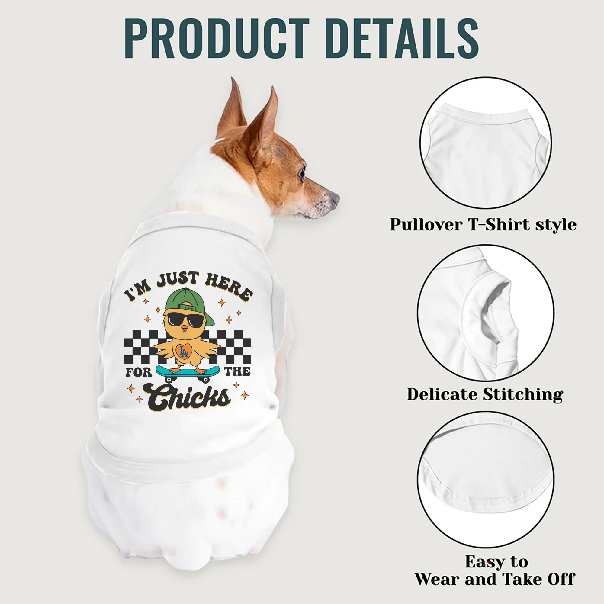 Im Just Here For The Chicks Los Angeles Dodgers