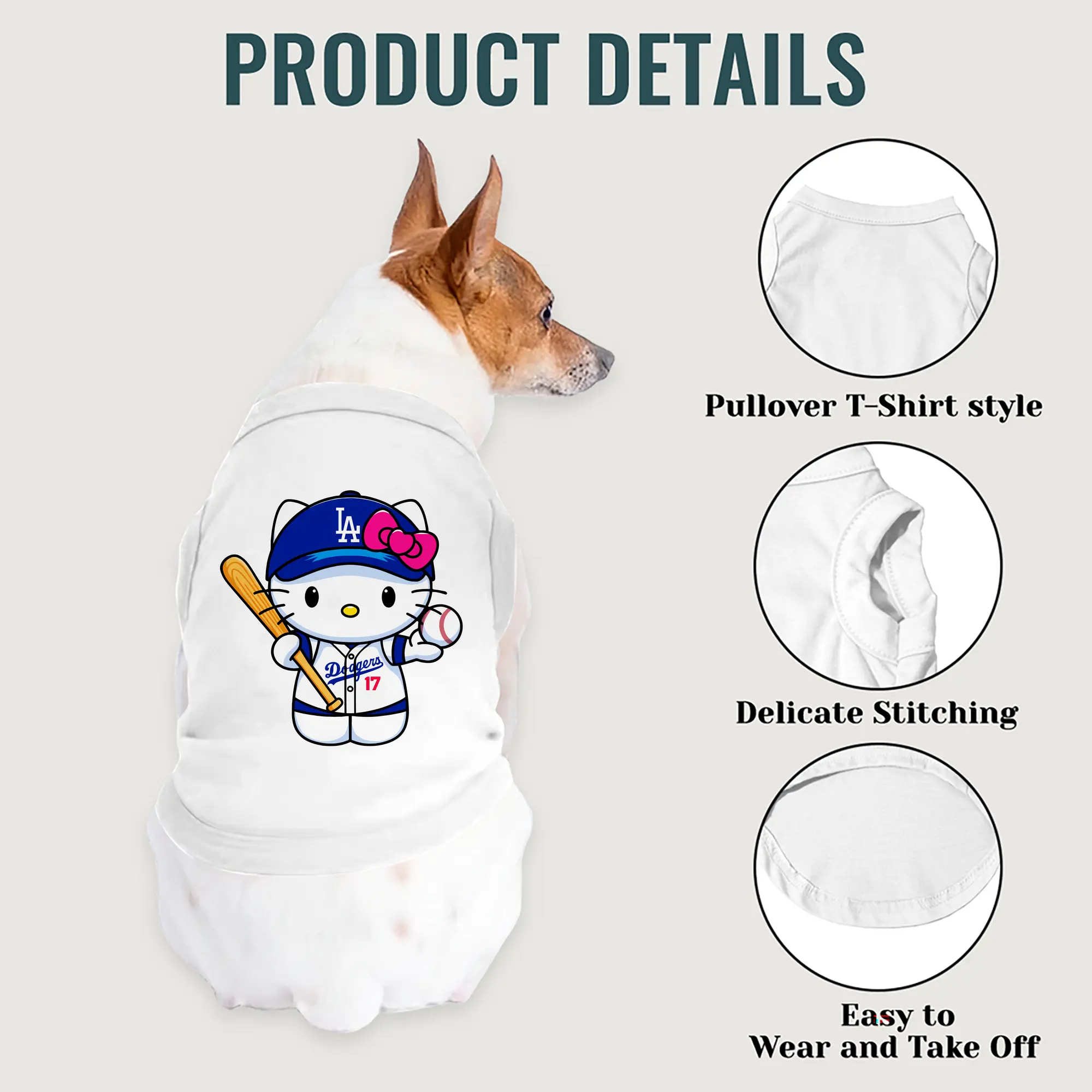 LA Dodgers Hello Kitty MLB Team