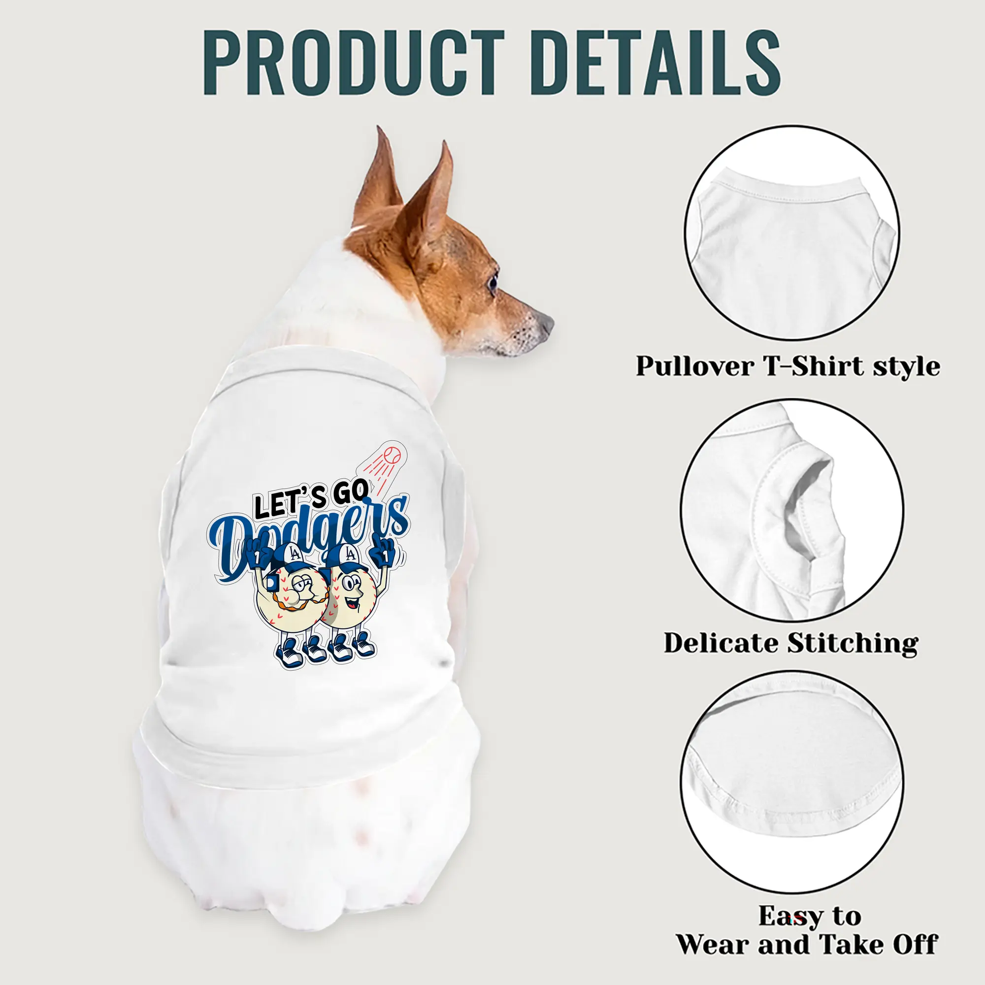 Lets Go Dodgers Baseball