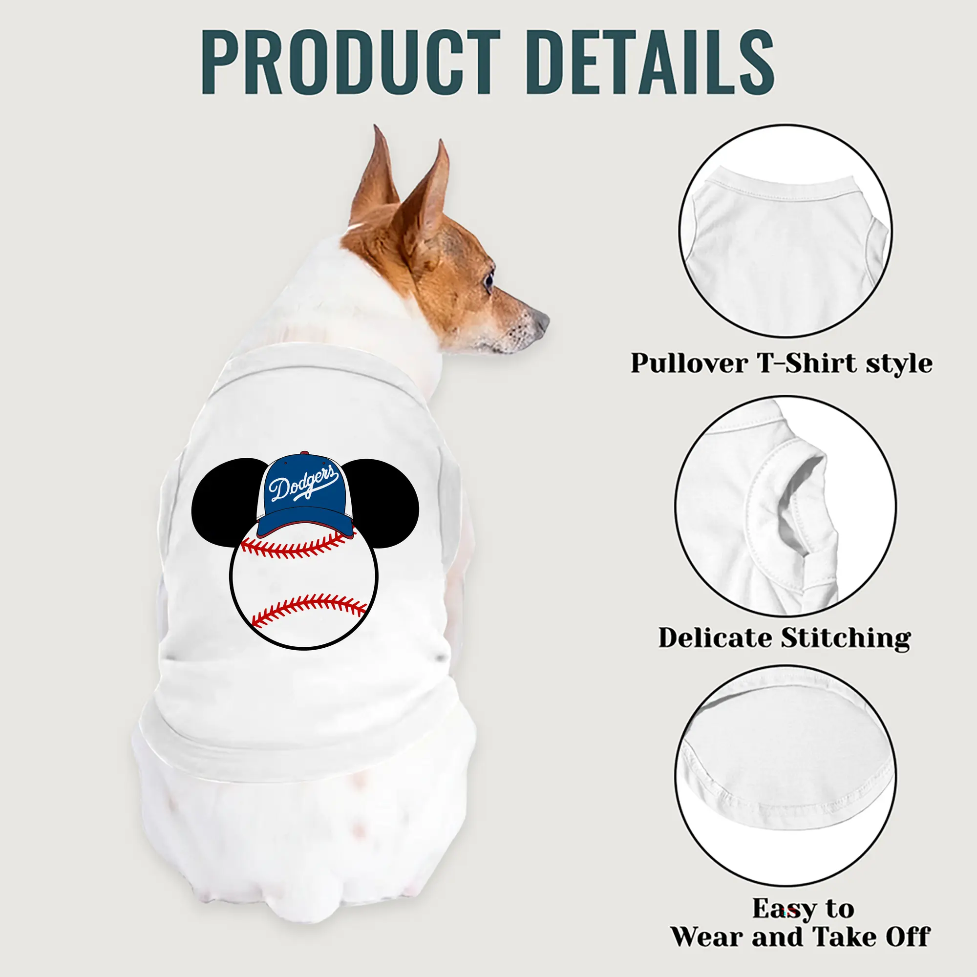 Los Angeles Dodgers Mickey Mouse Head