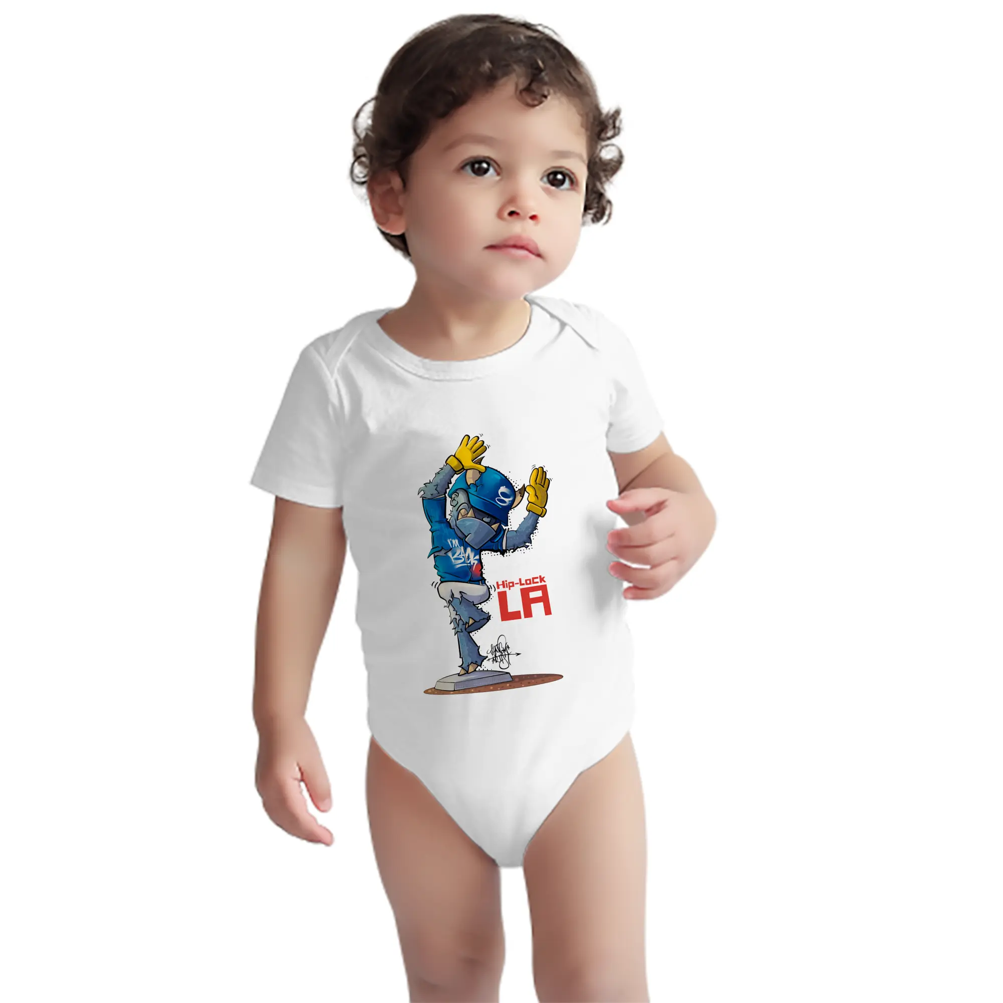 Funny Los Angeles Dodgers Monster Celebration Hip Lock