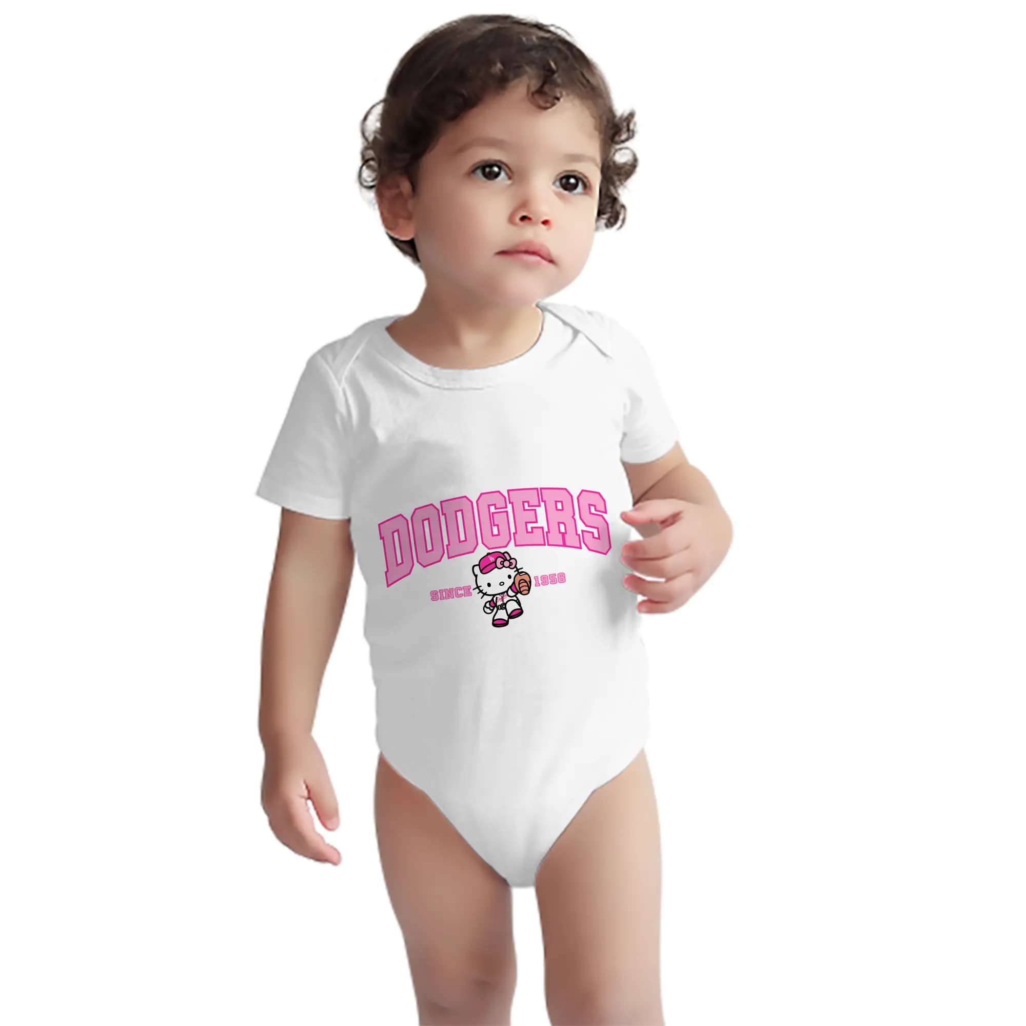 Pink Baseball Hello Kitty Dodgers