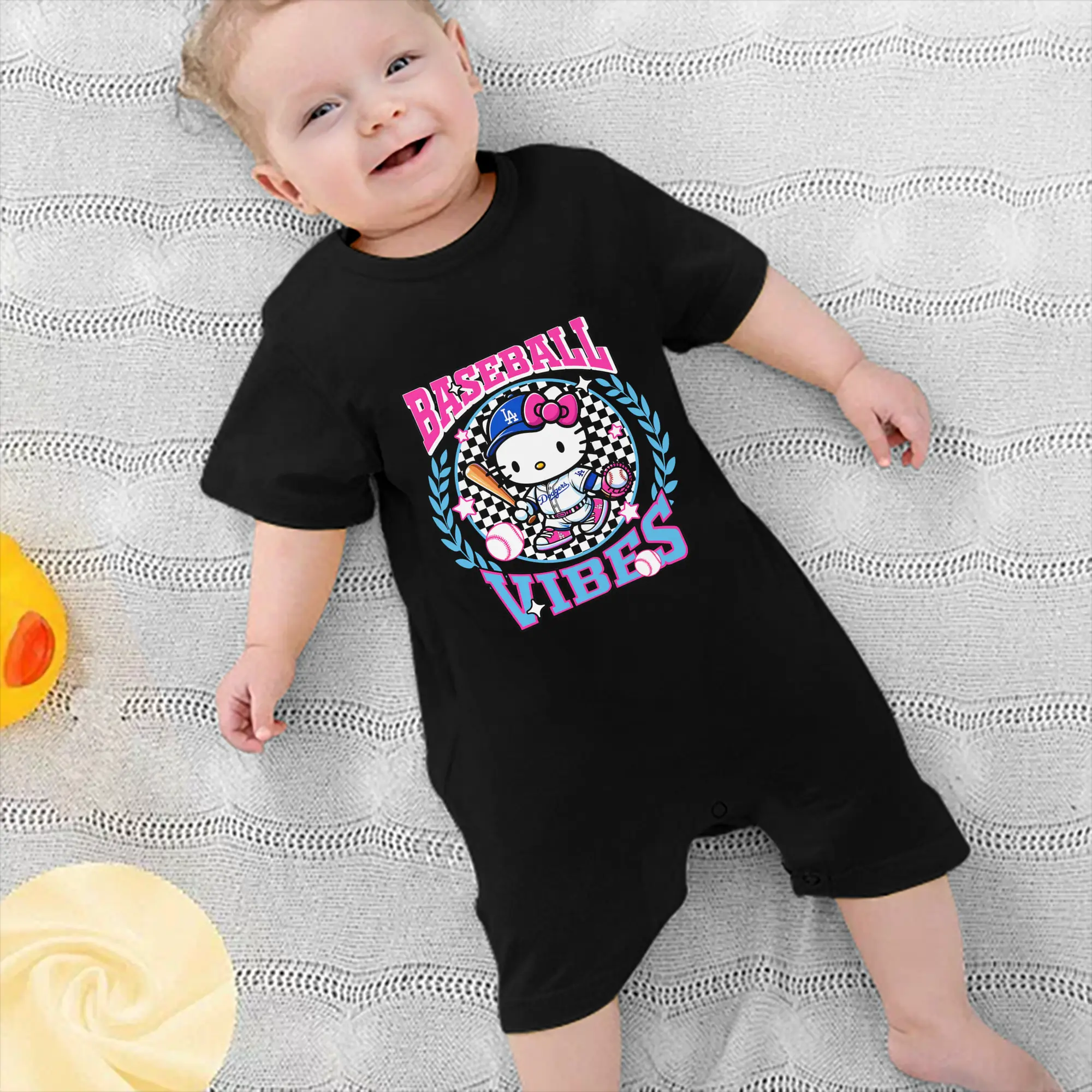 Baseball Vibes Hello Kitty Los Angeles Dodgers