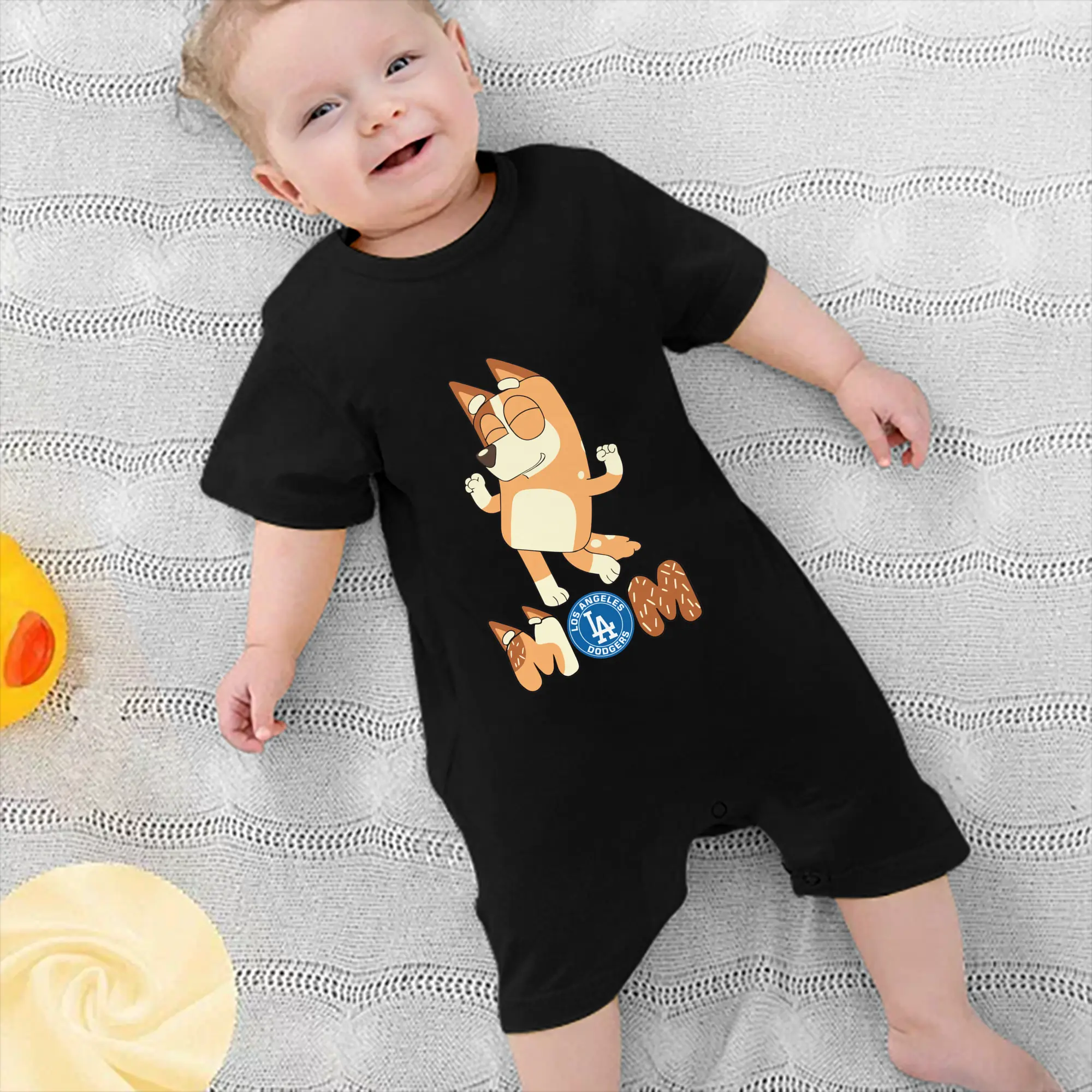 Bluey Mom Los Angeles Dodgers Baseball