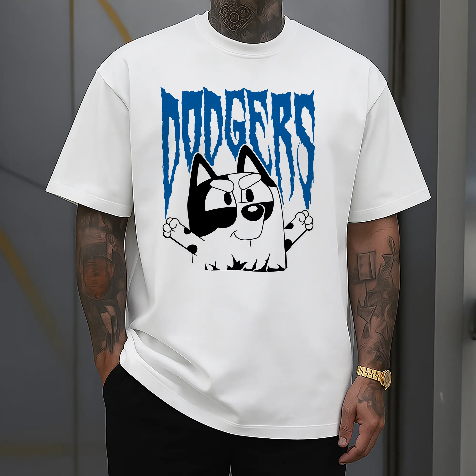 Bluey Muffin Los Angeles Dodgers MLB