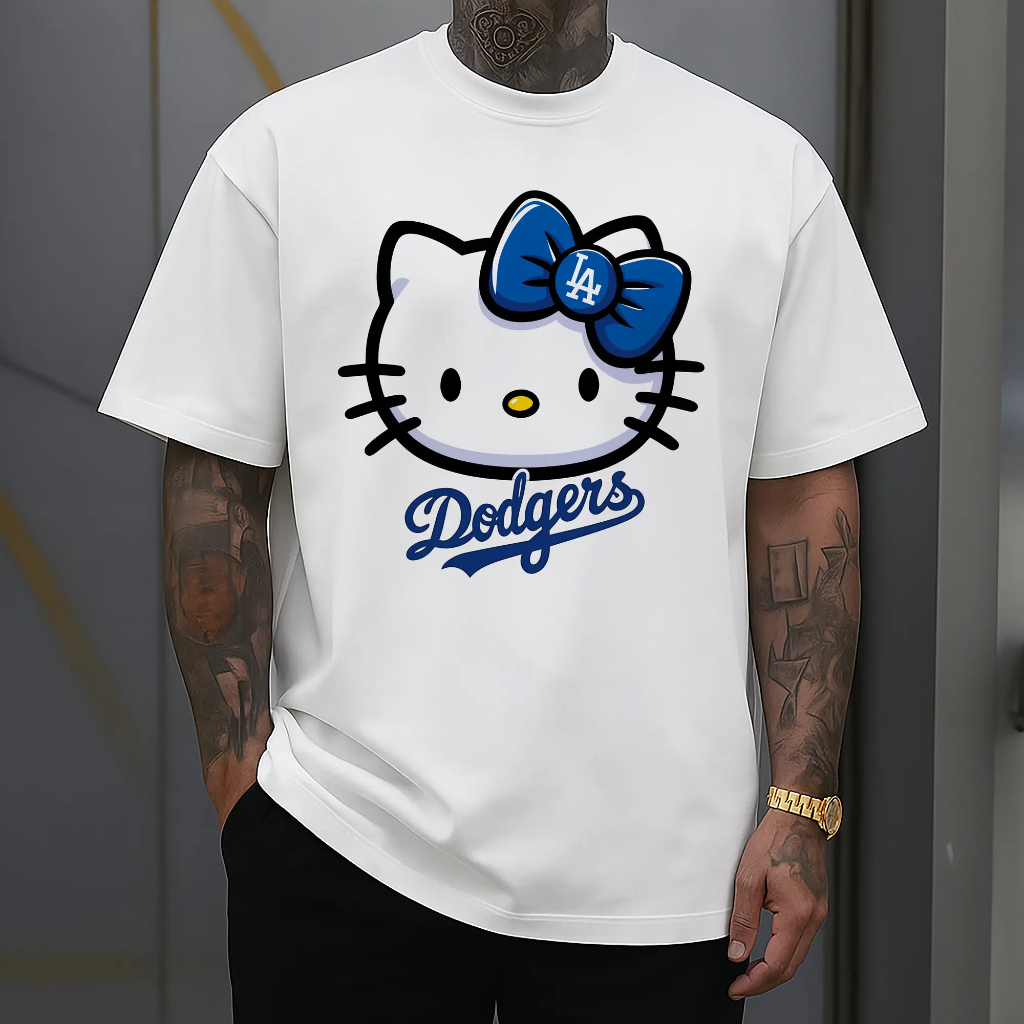 Hello Kitty Baseball LA Dodgers