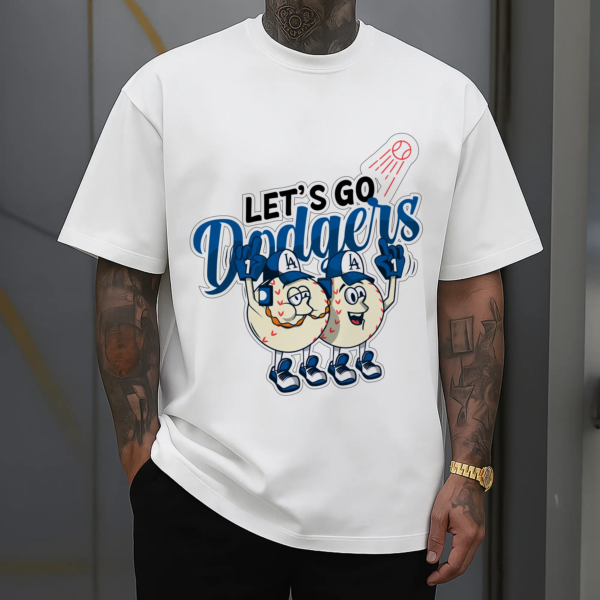 Lets Go Dodgers Baseball