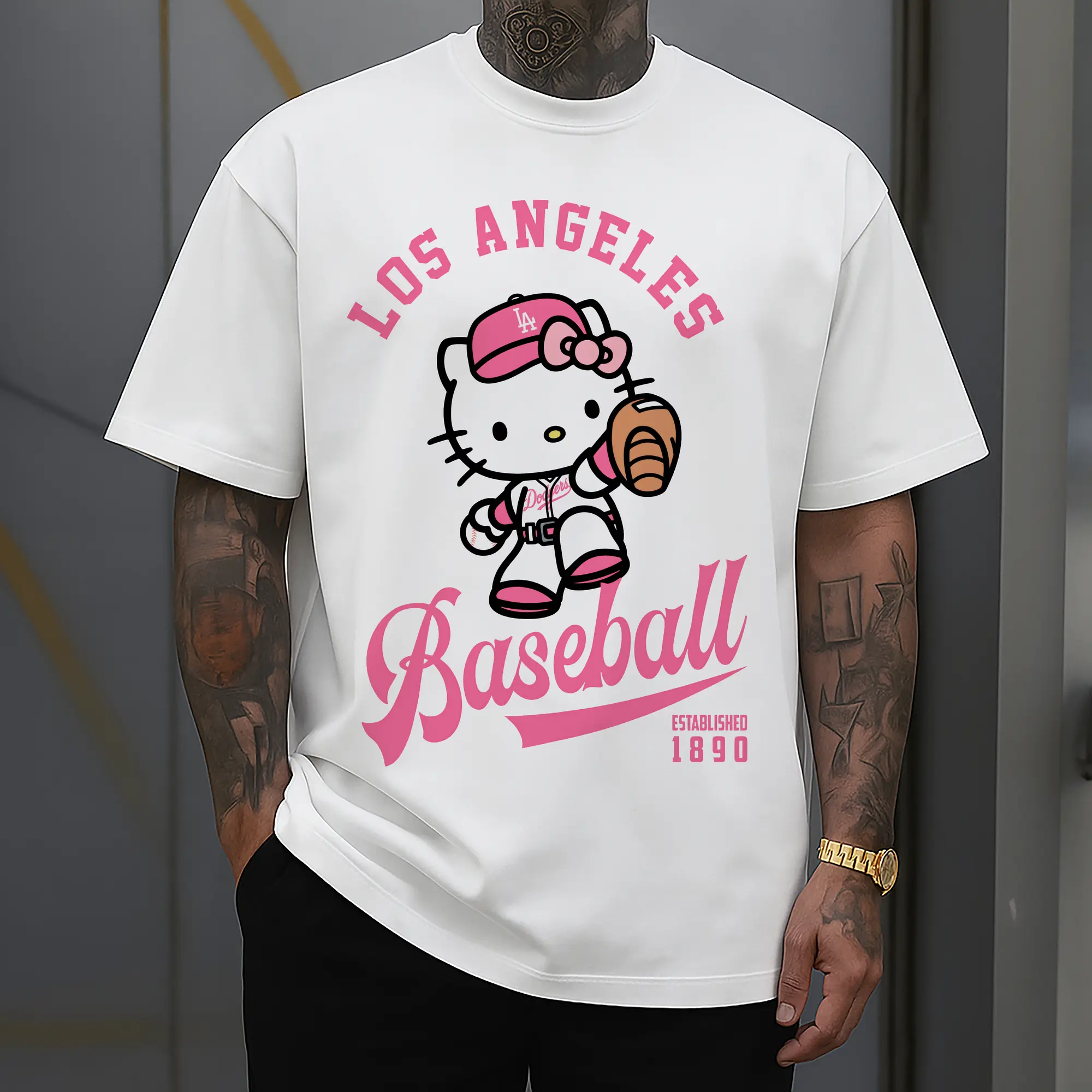 Los Angeles Baseball Hello Kitty