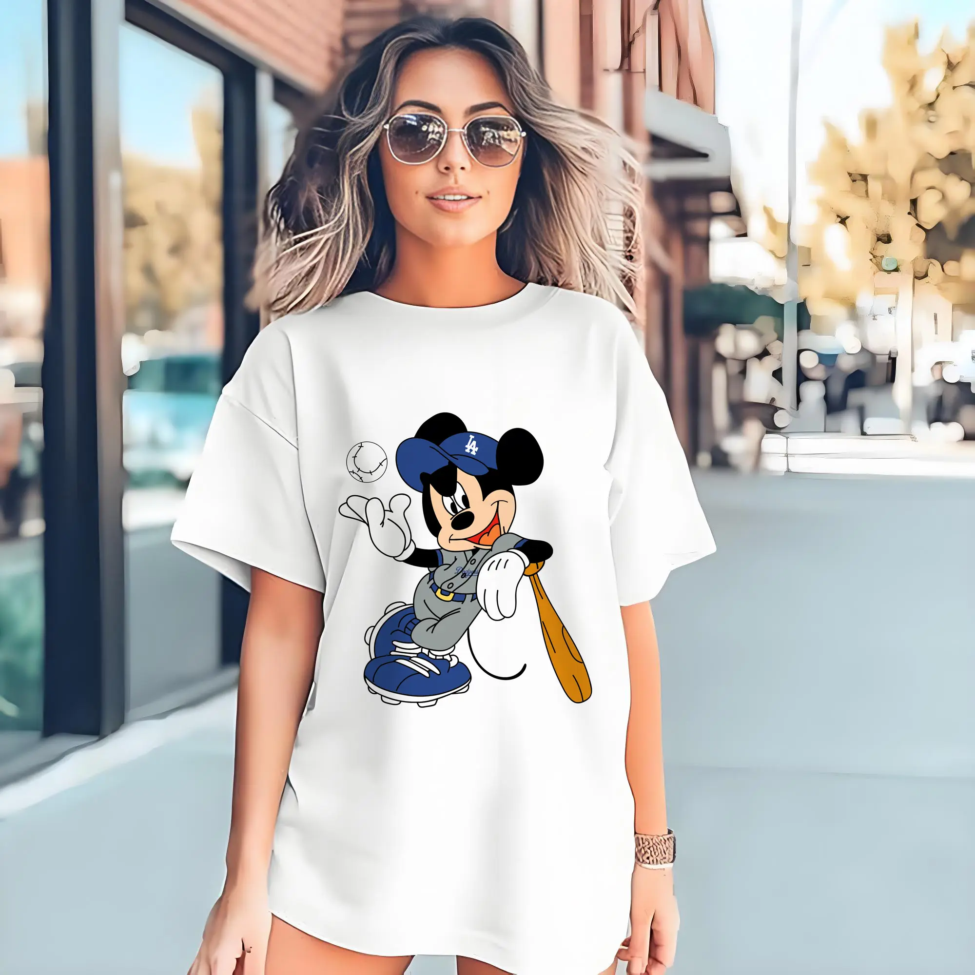 Mickey Mouse Los Angeles Dodgers 1