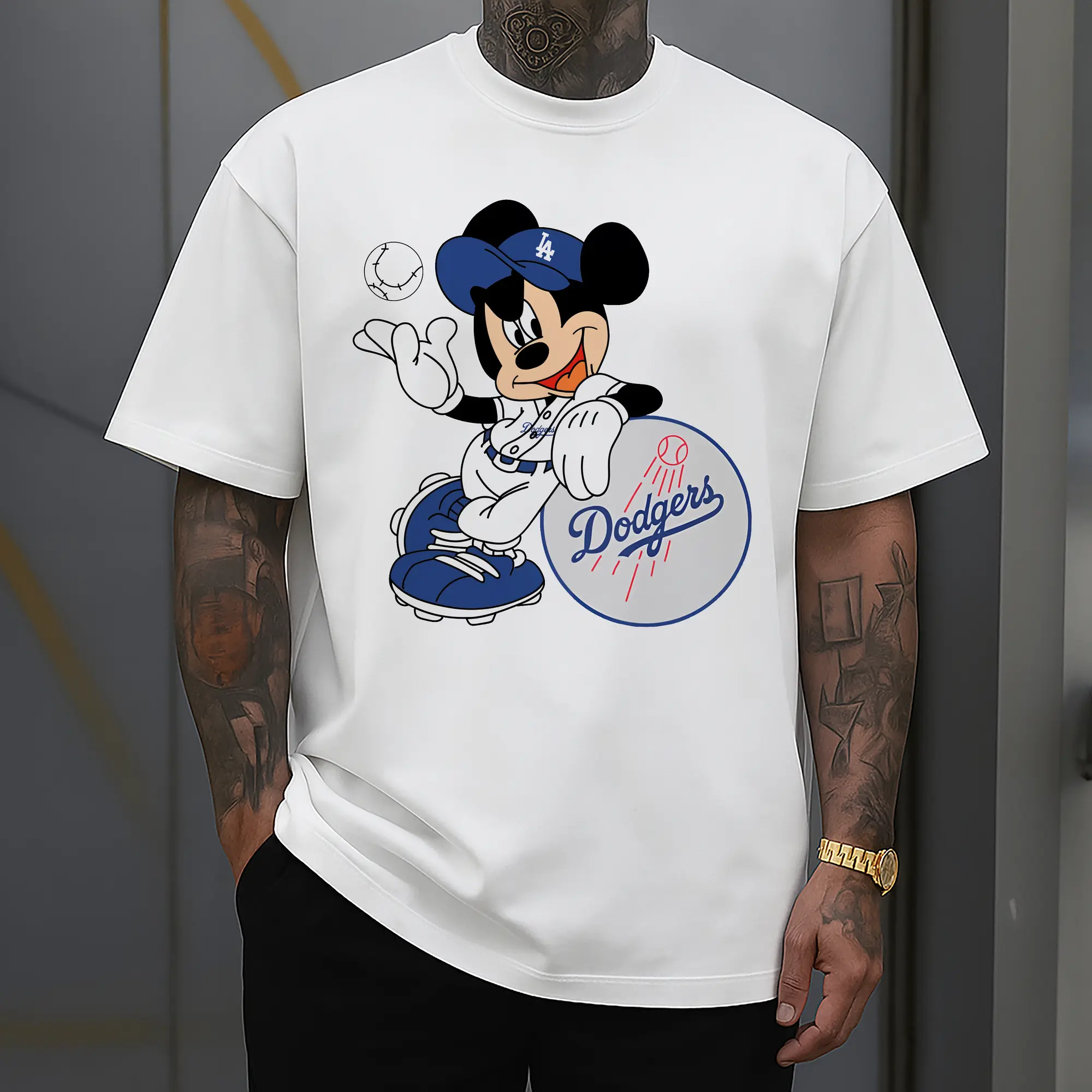 Mickey Mouse Los Angeles Dodgers