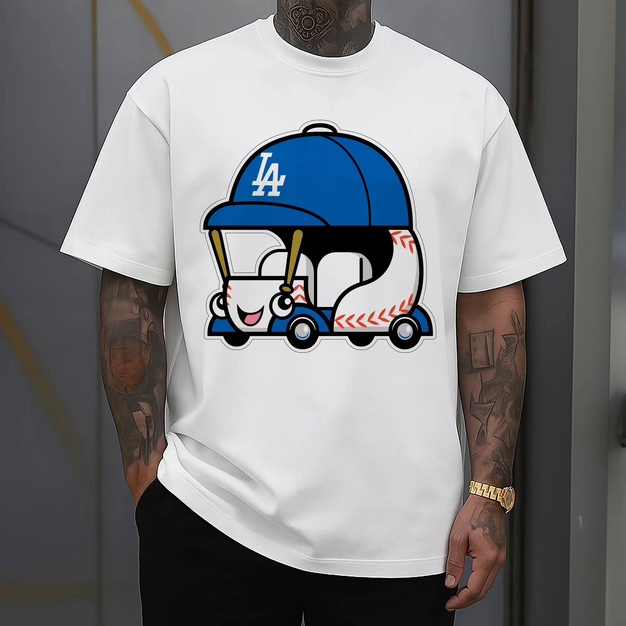 Cute Dodgers Bullpen Car Baseball