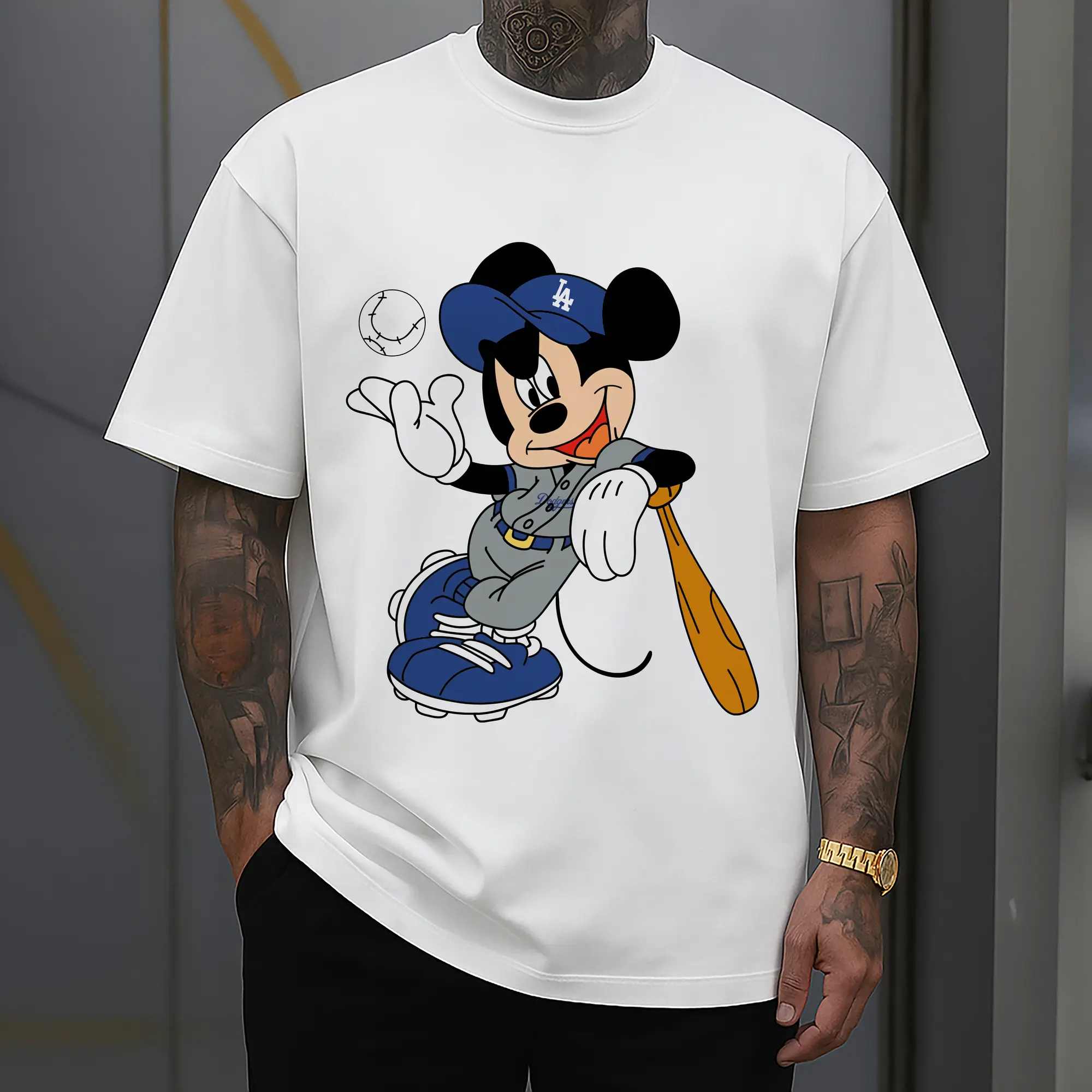 Mickey Mouse Los Angeles Dodgers 1