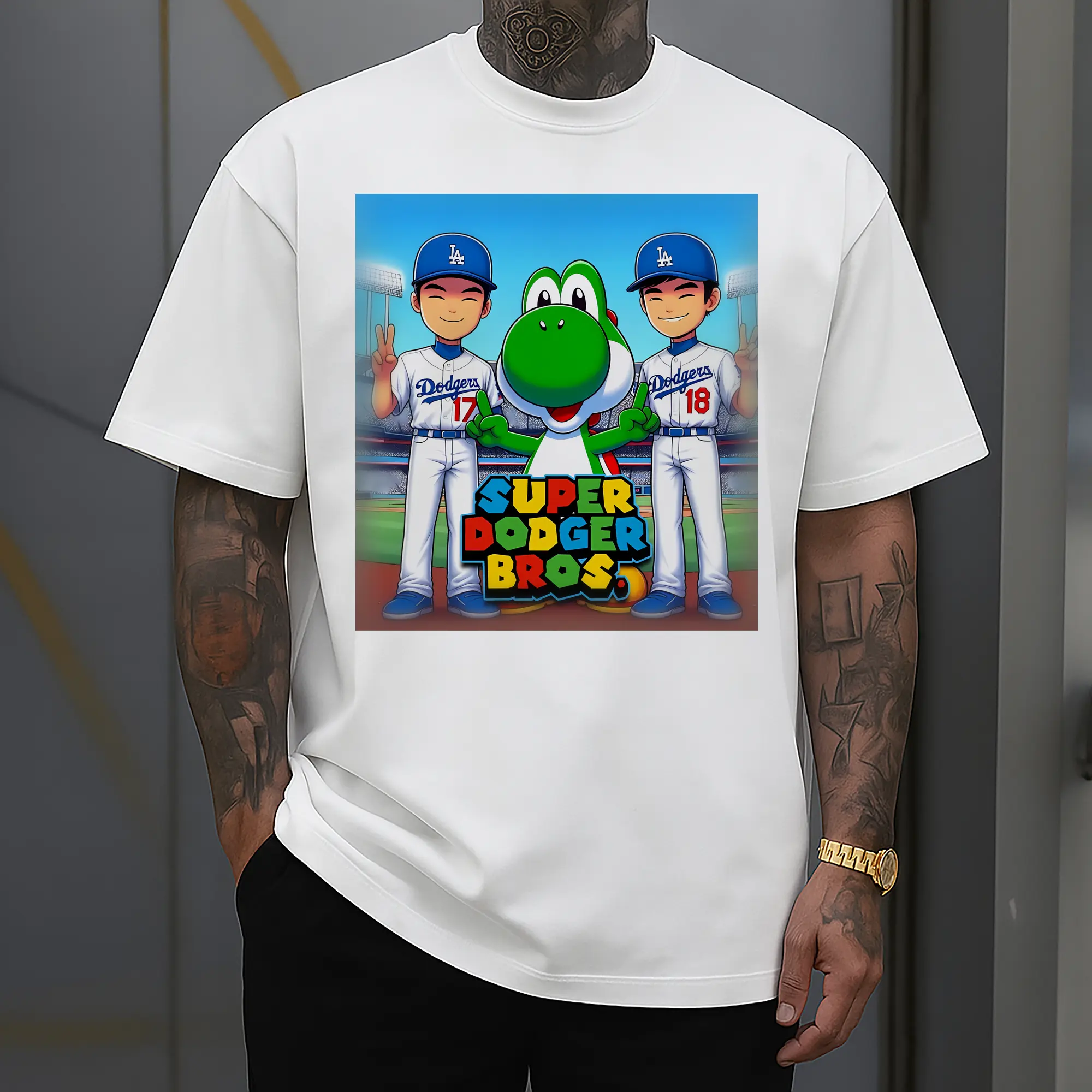 The Super Dodger Bros Los Angeles Baseball