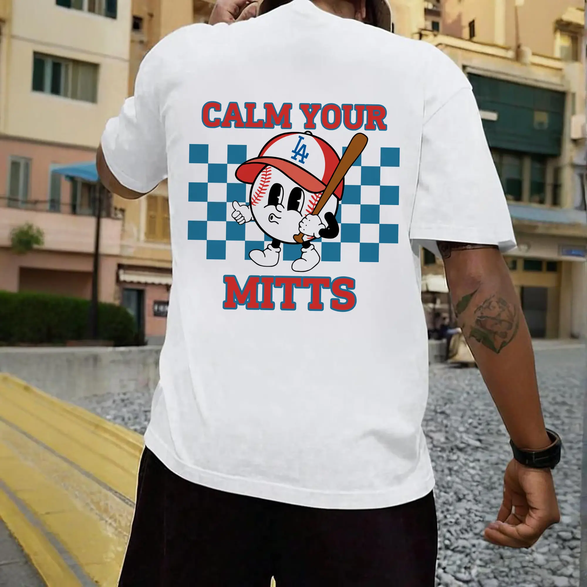 Baseball Calm Your Mitts Los Angeles Dodgers