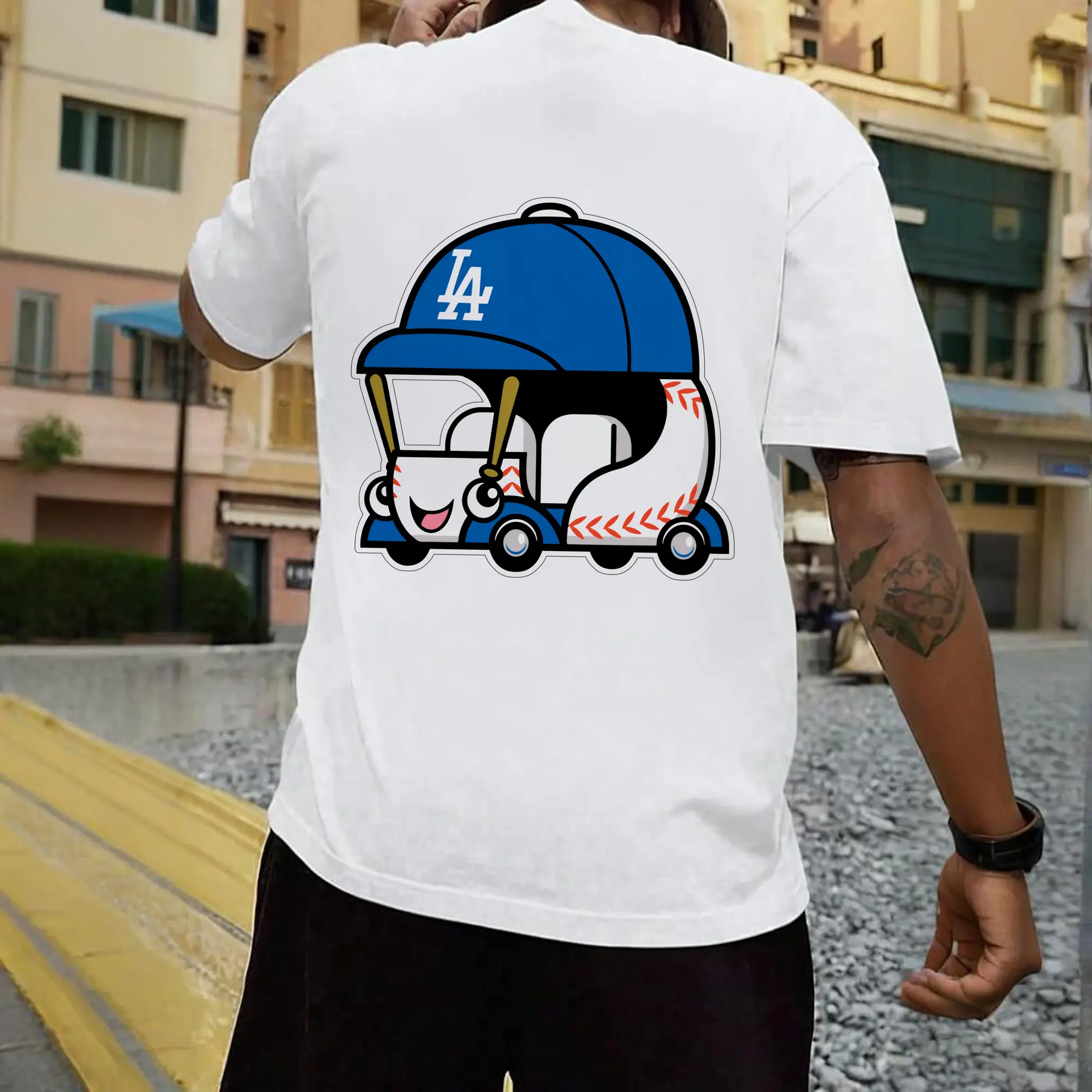 Cute Dodgers Bullpen Car Baseball