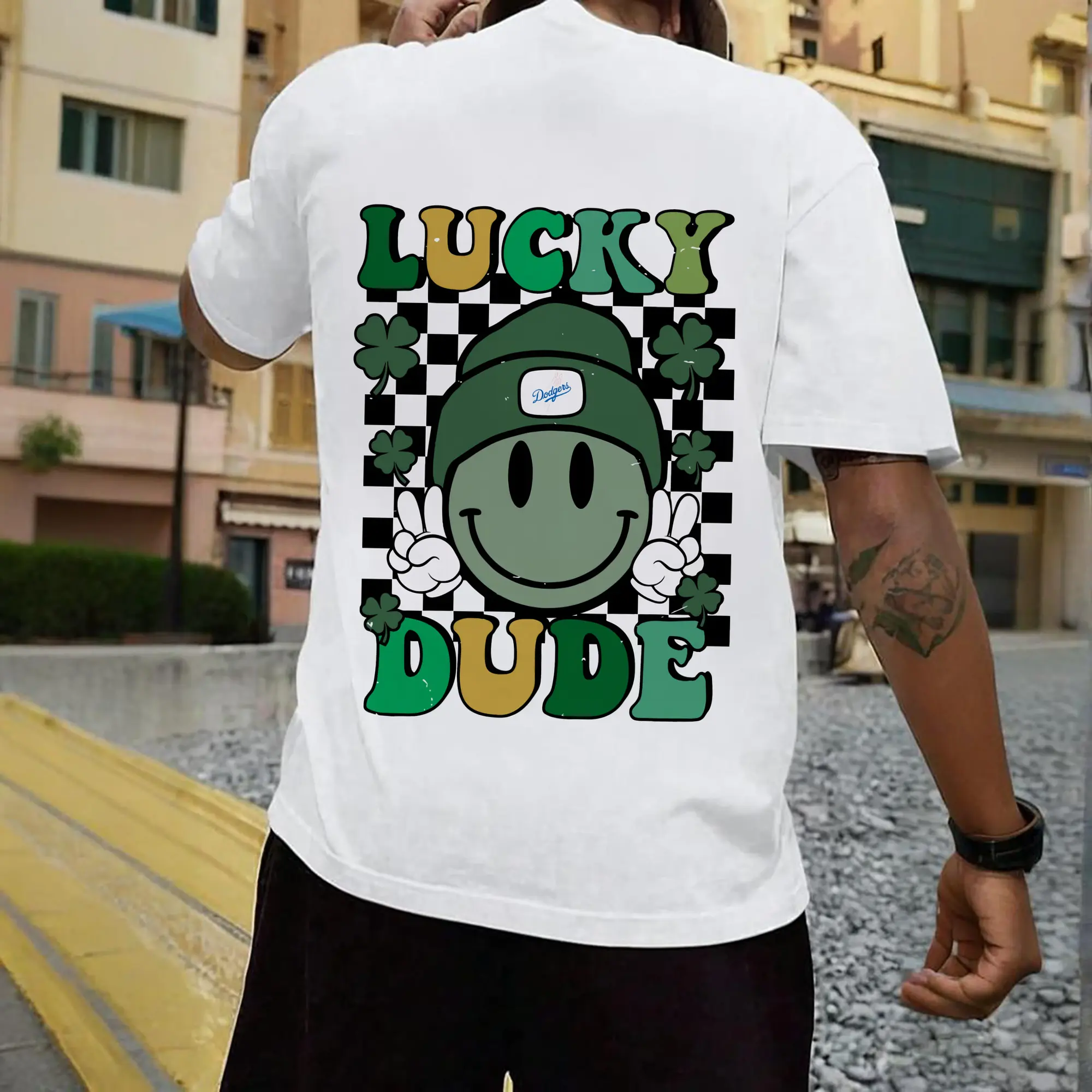 Happy Face Lucky Dude Los Angeles Dodgers