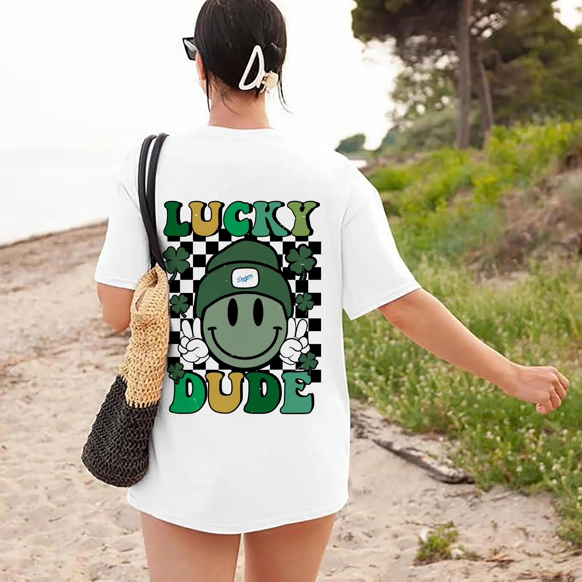 Happy Face Lucky Dude Los Angeles Dodgers