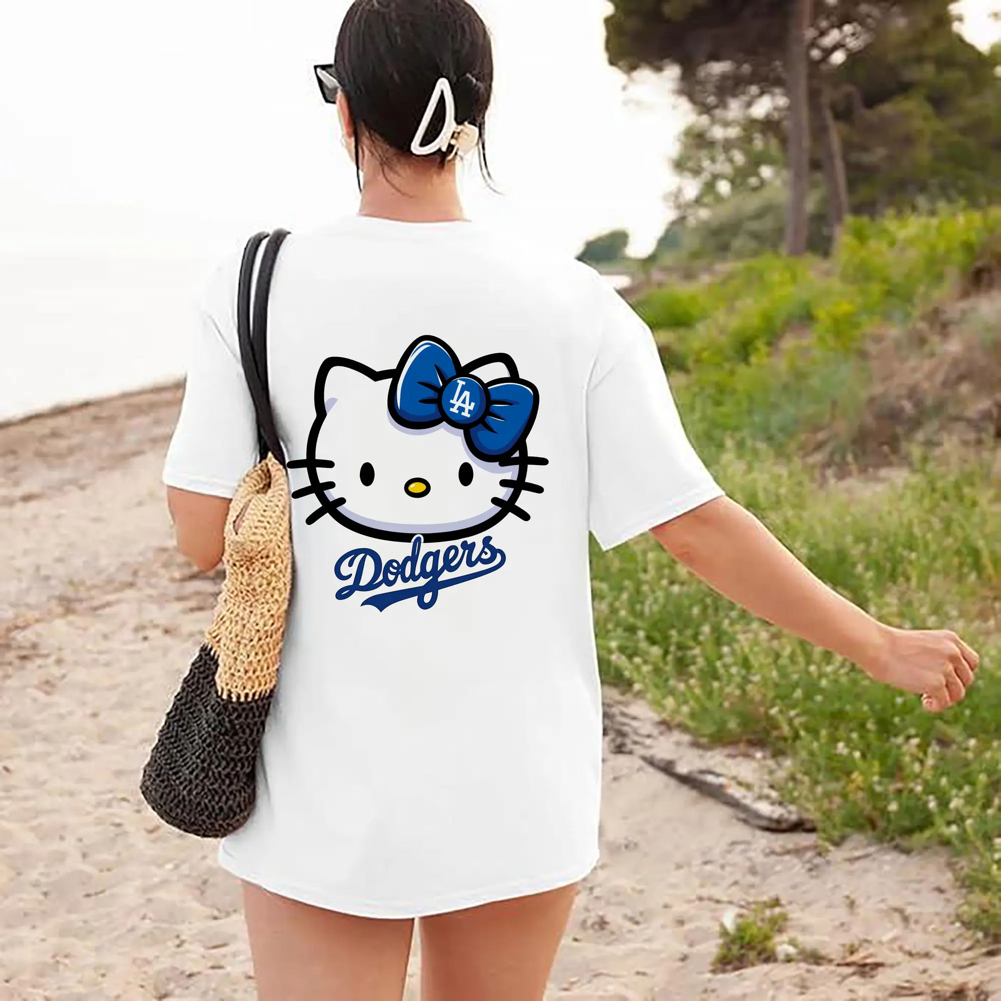 Hello Kitty Baseball LA Dodgers