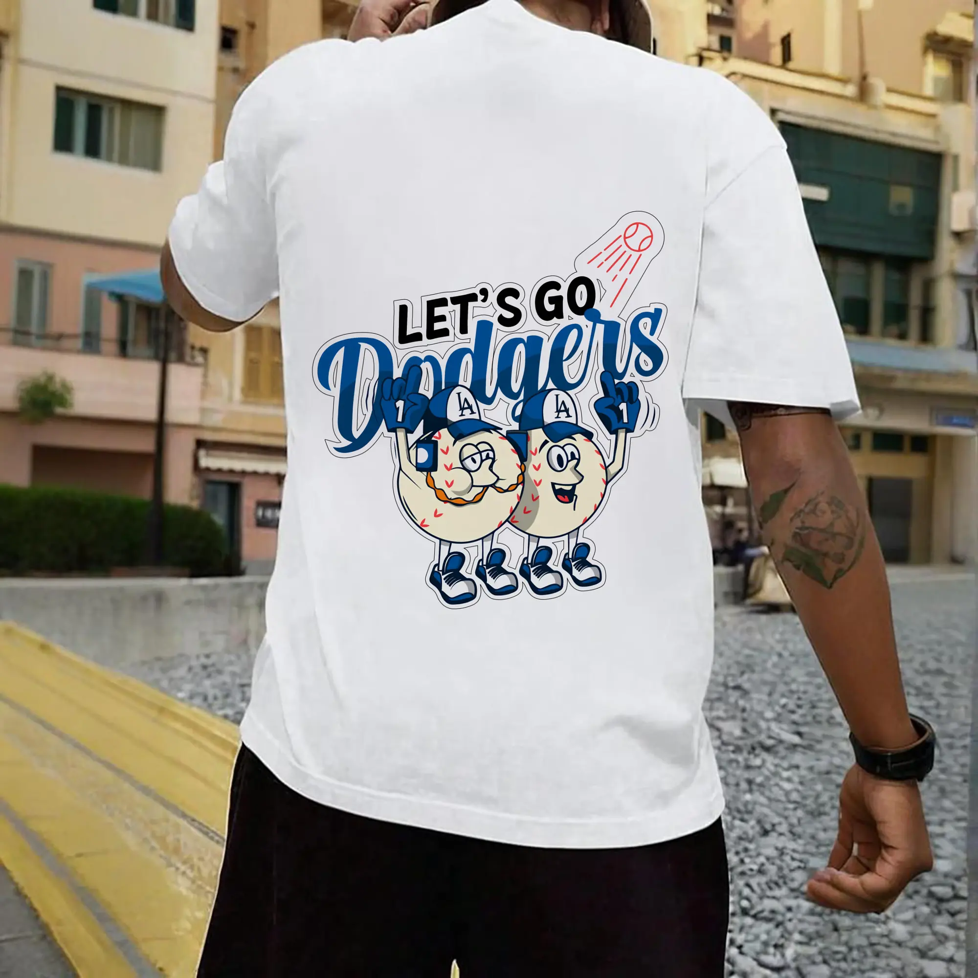 Lets Go Dodgers Baseball