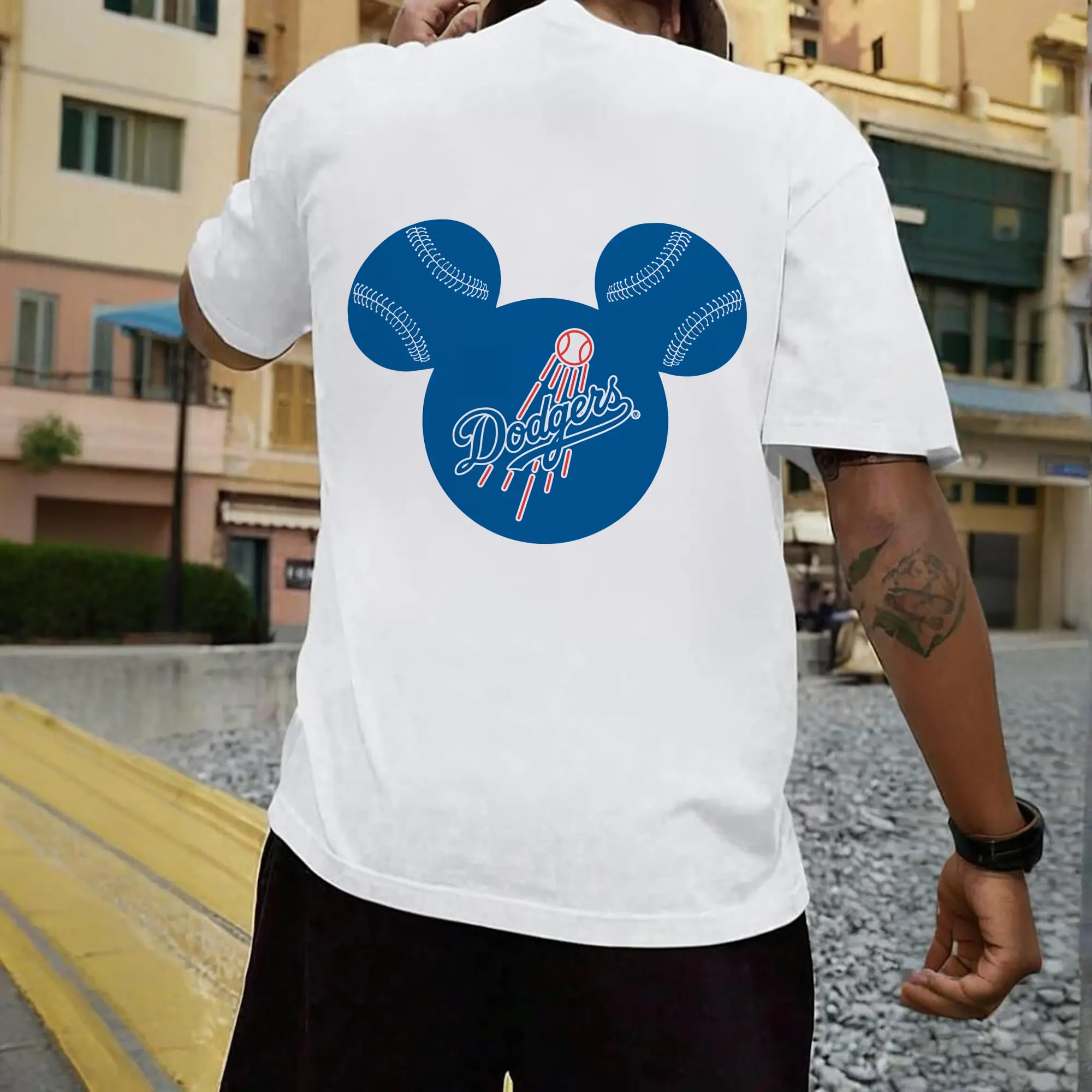 Los Angeles Dodgers Baseball Mickey Mouse