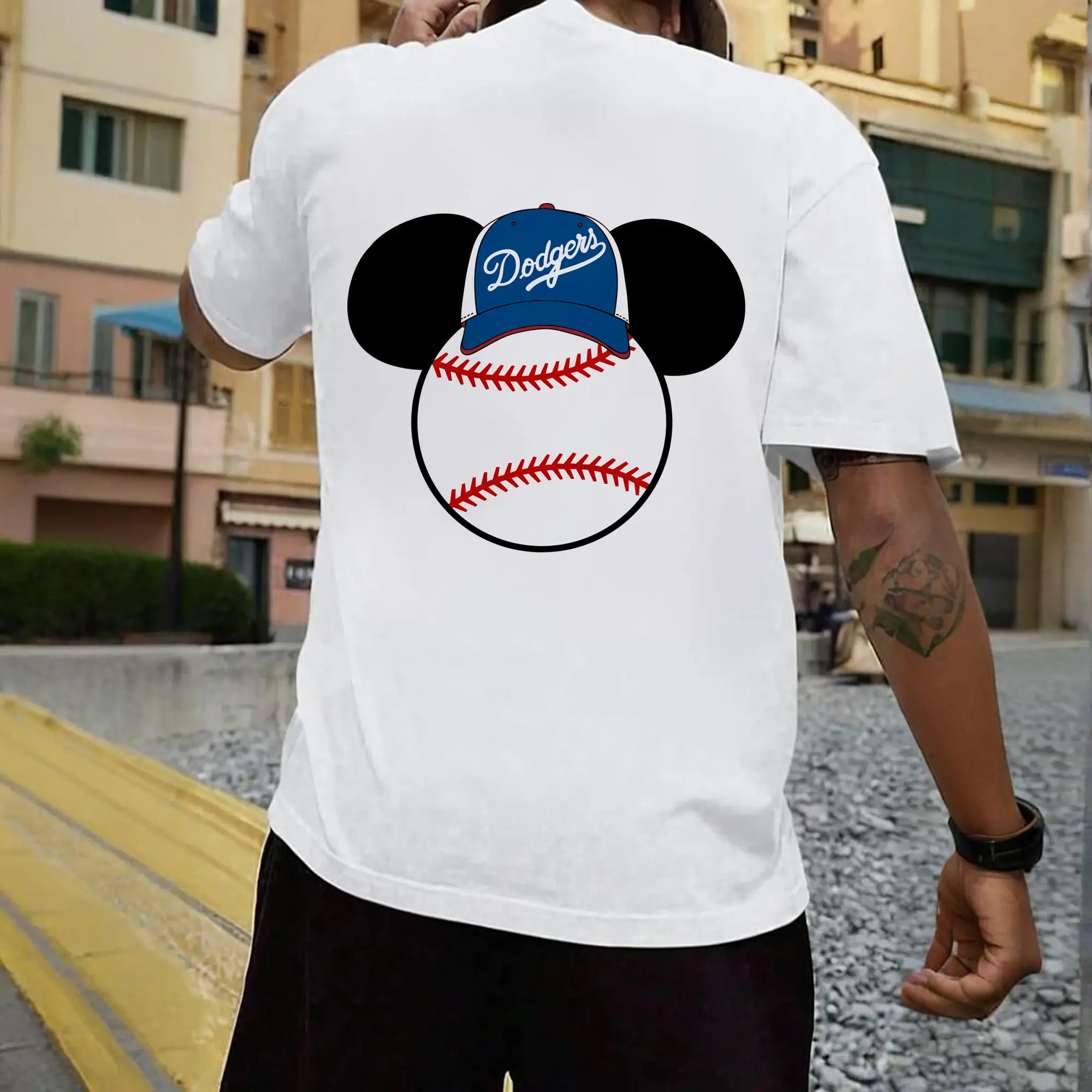 Los Angeles Dodgers Mickey Mouse Head
