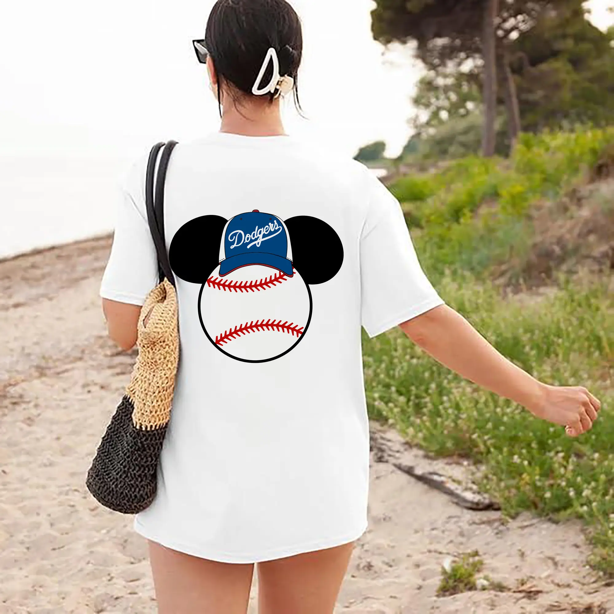 Los Angeles Dodgers Mickey Mouse Head