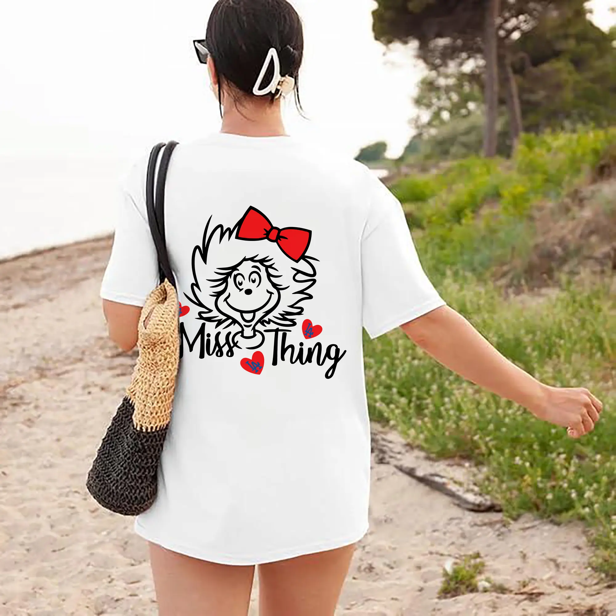 Miss Thing Dr Seuss Hearts Los Angeles Dodgers