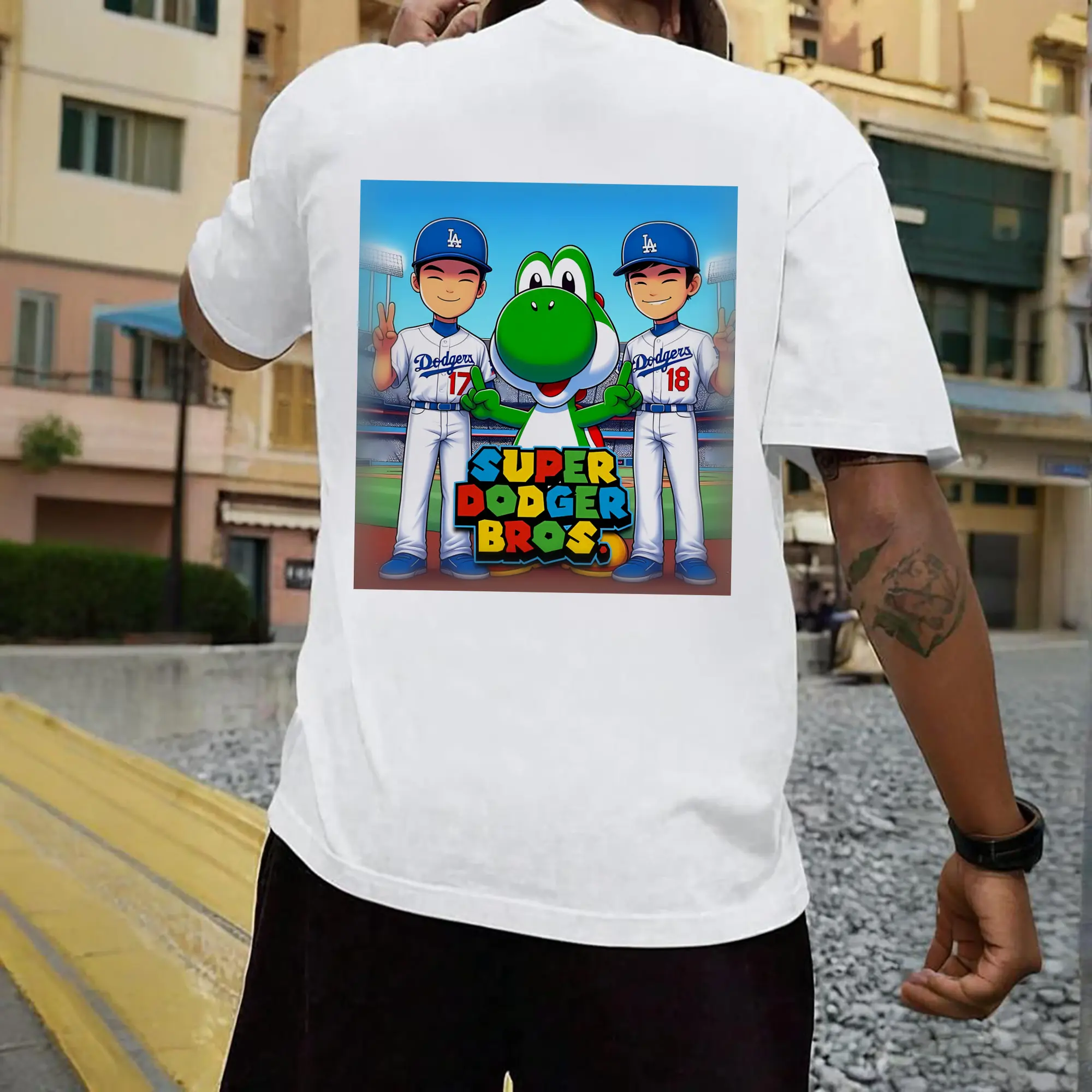 The Super Dodger Bros Los Angeles Baseball