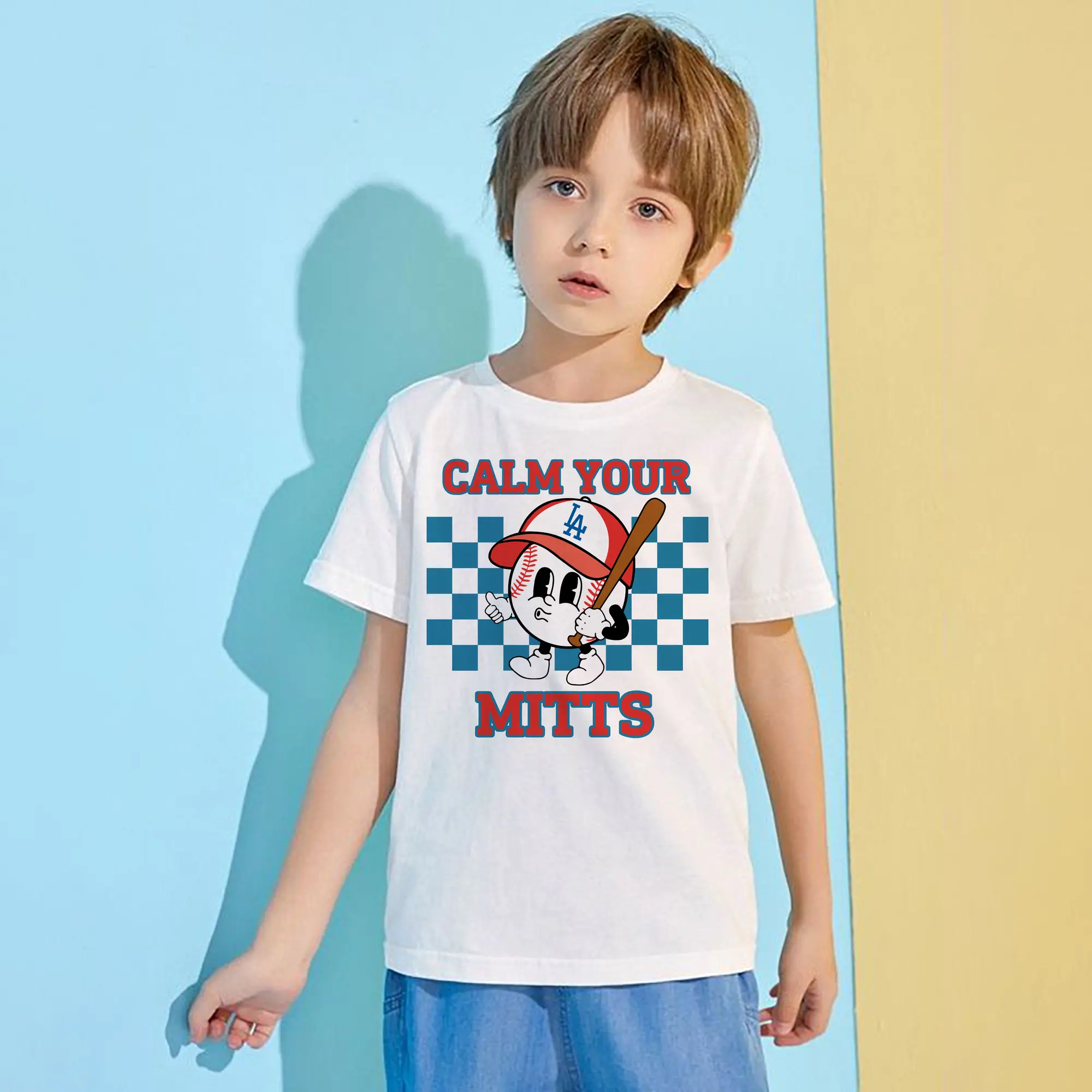 Baseball Calm Your Mitts Los Angeles Dodgers