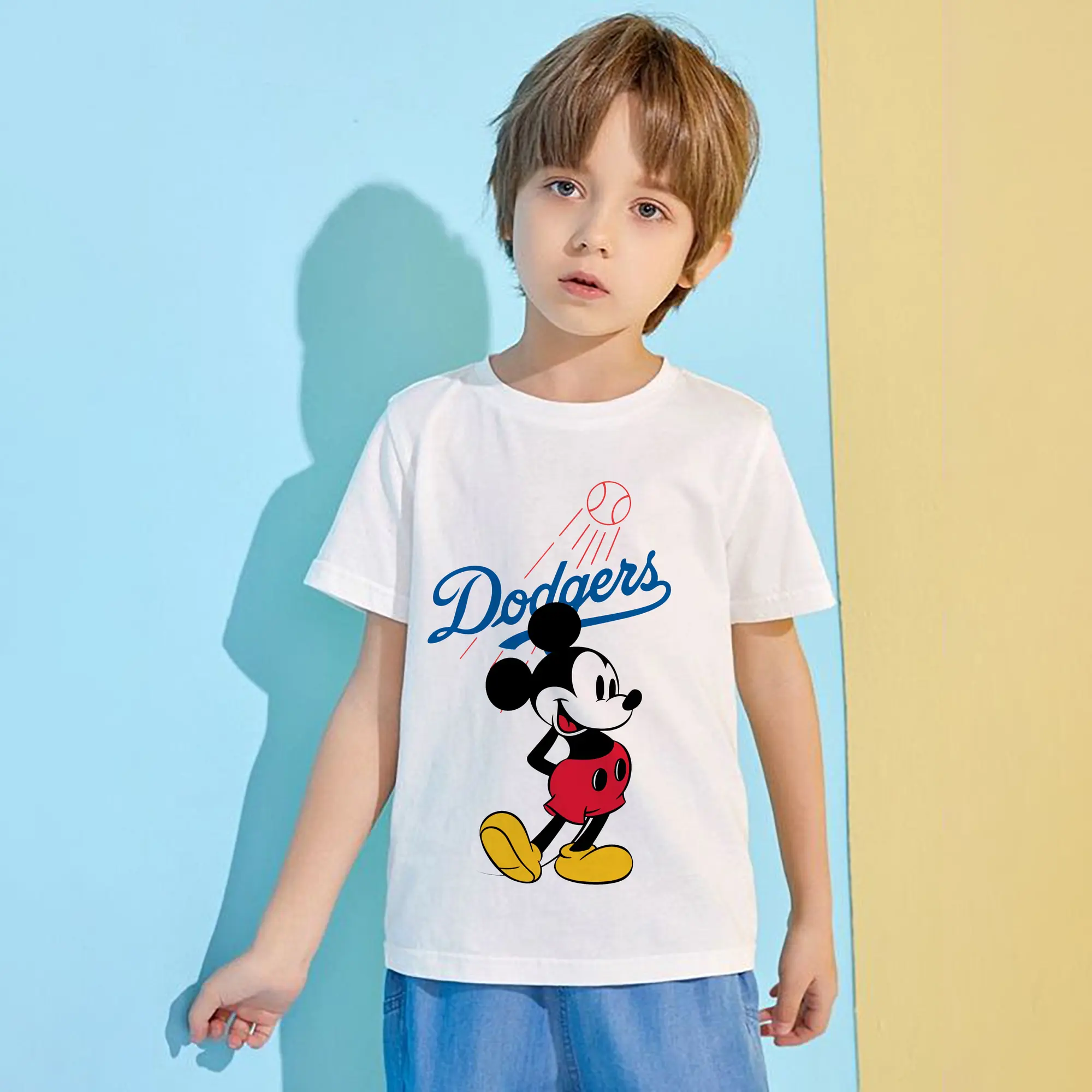 Baseball Mickey Mouse Los Angeles Dodgers