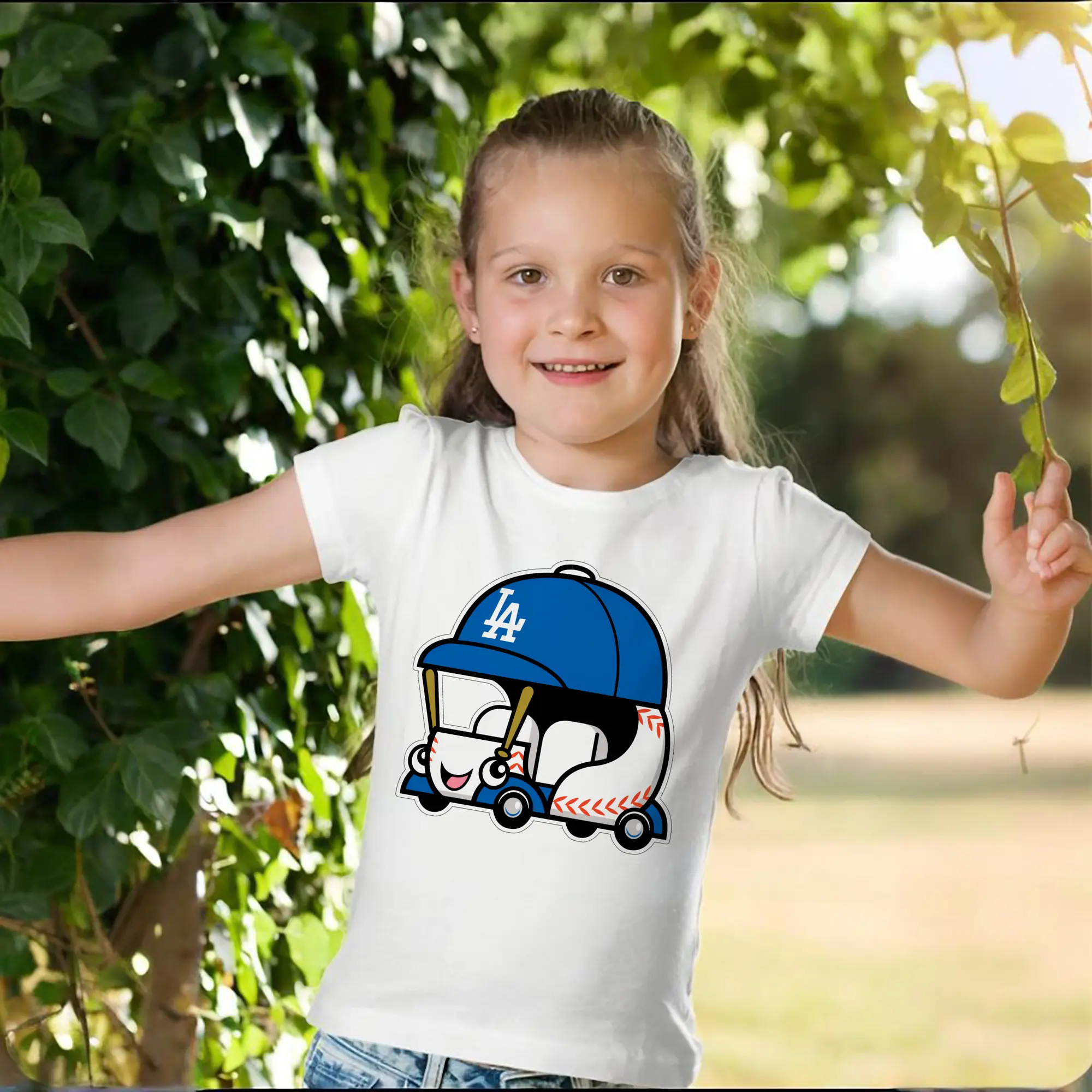 Cute Dodgers Bullpen Car Baseball