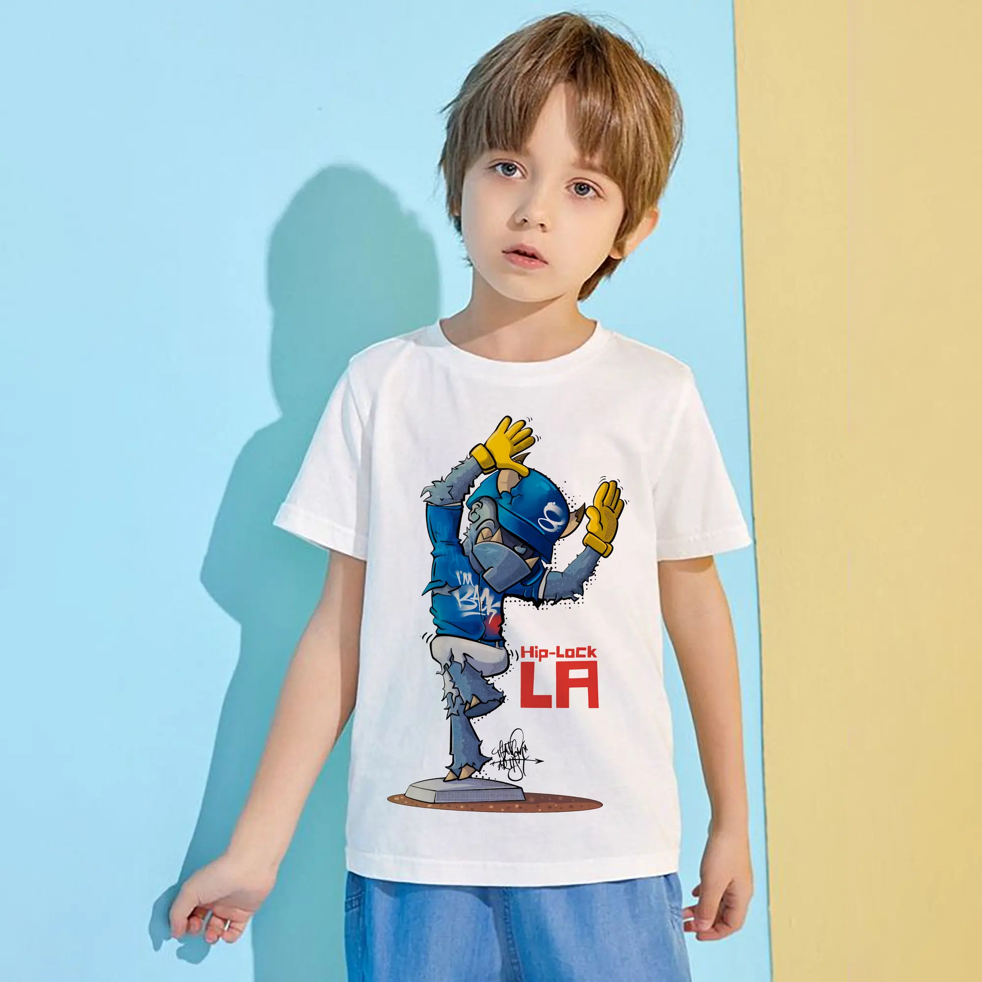 Funny Los Angeles Dodgers Monster Celebration Hip Lock