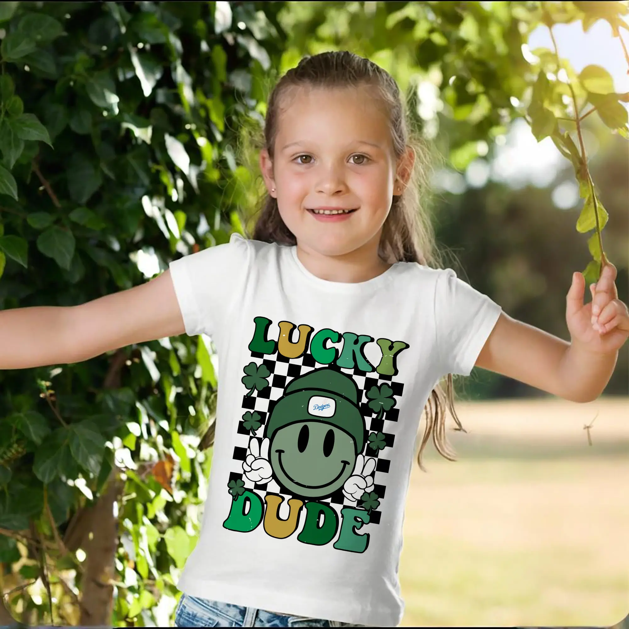 Happy Face Lucky Dude Los Angeles Dodgers