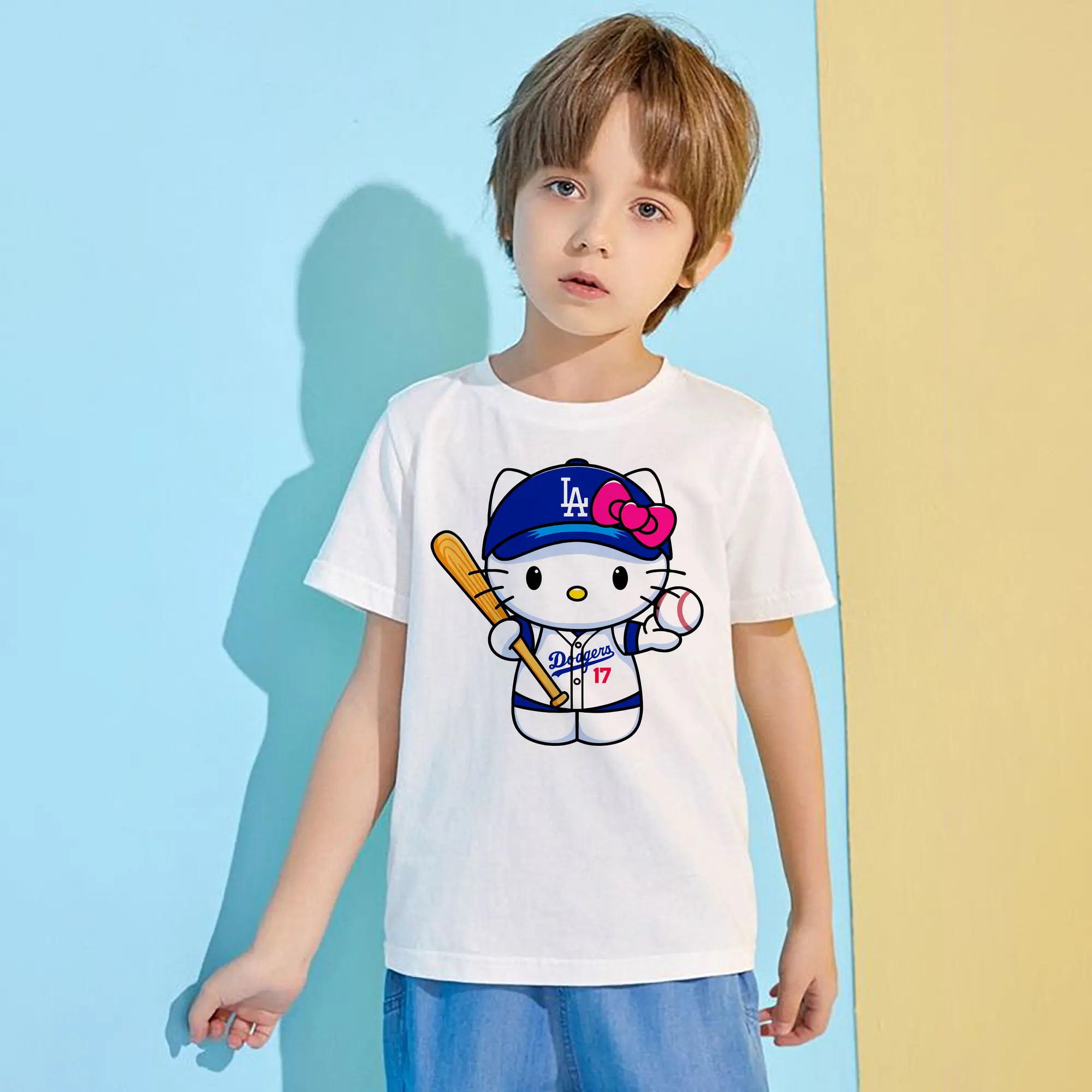 LA Dodgers Hello Kitty MLB Team