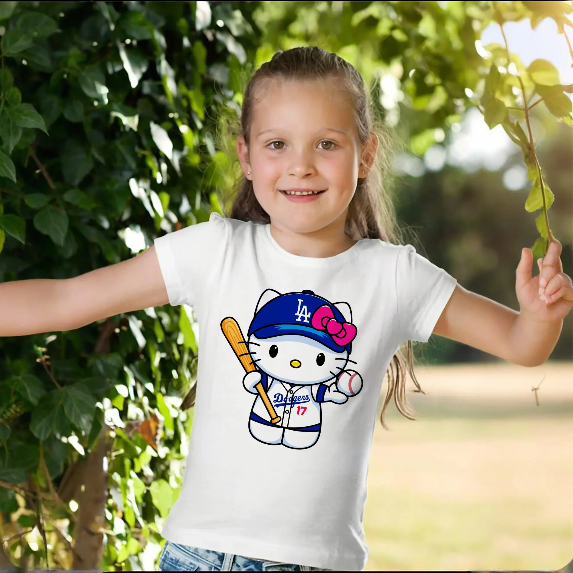LA Dodgers Hello Kitty MLB Team