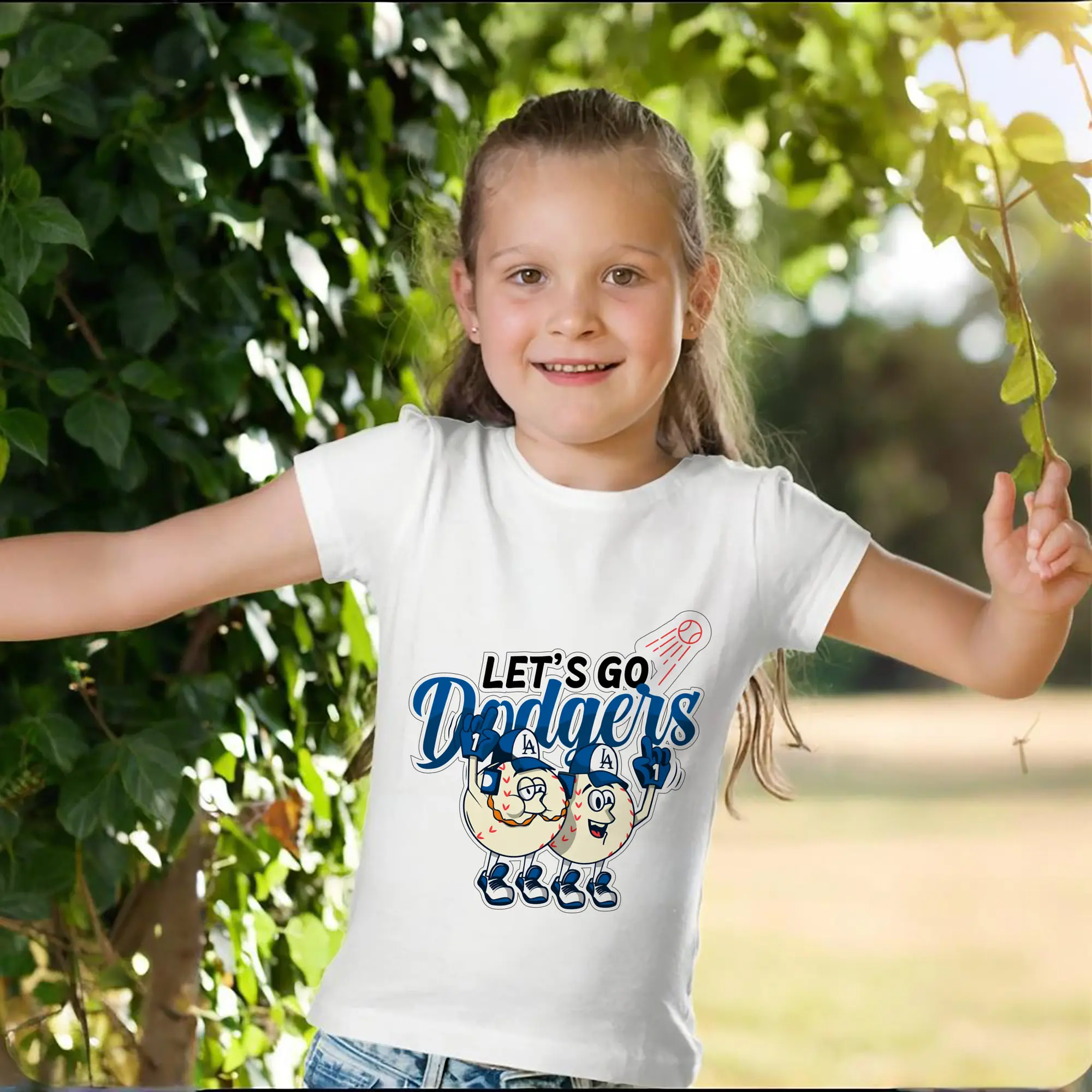 Lets Go Dodgers Baseball