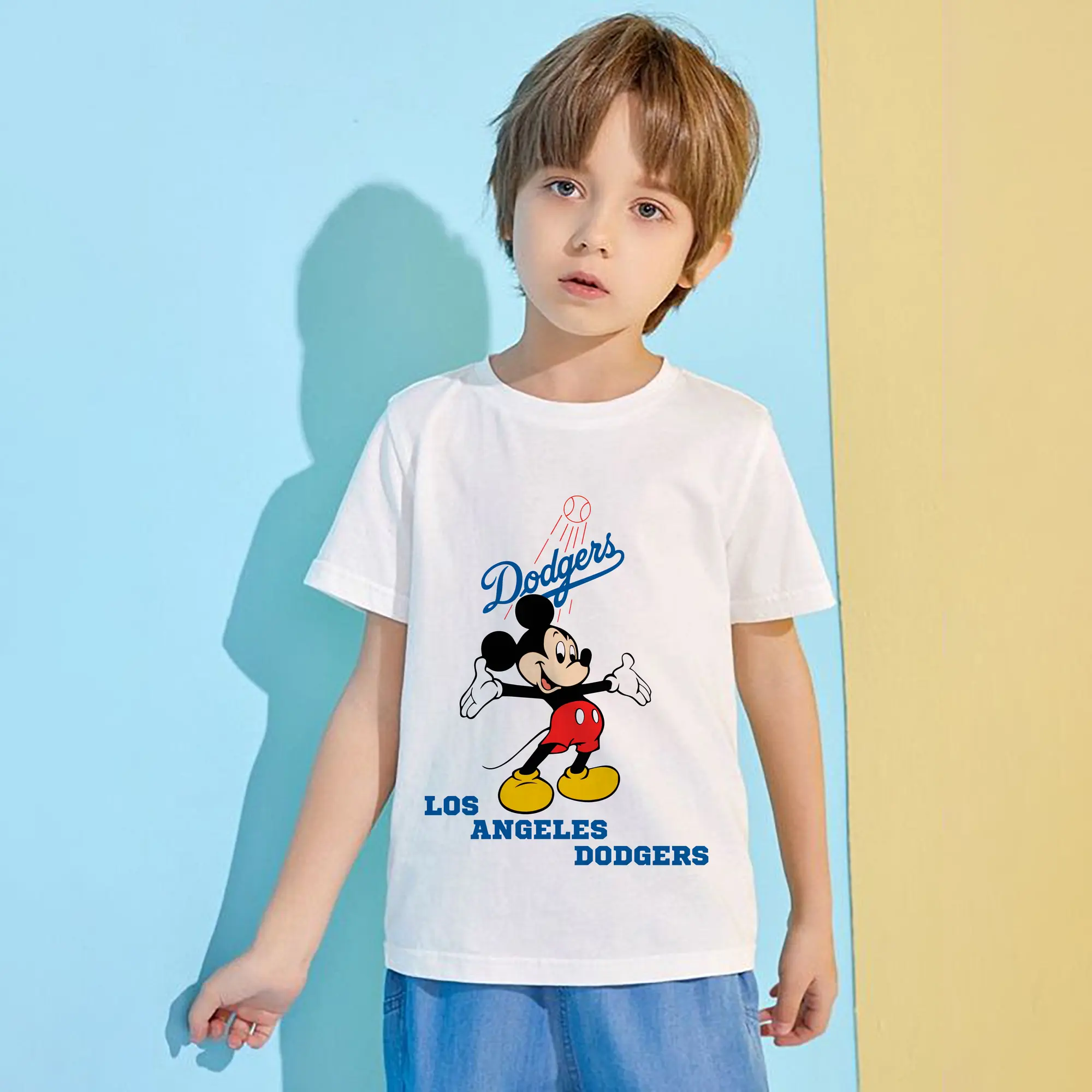 Los Angeles Dodgers Mickey Mouse Baseball