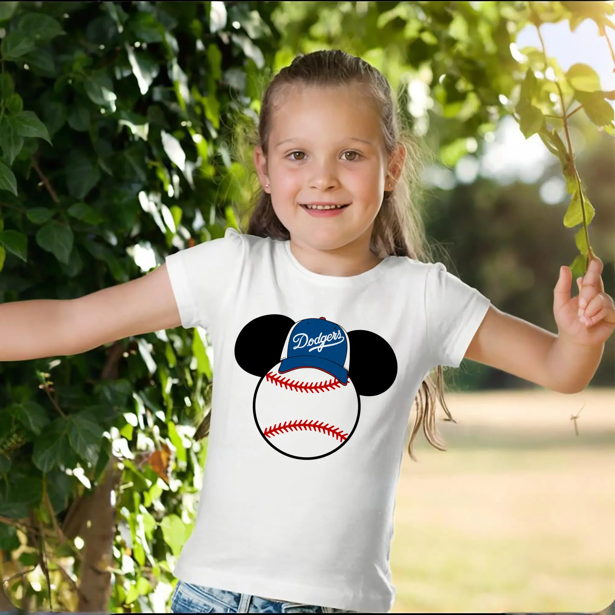 Los Angeles Dodgers Mickey Mouse Head