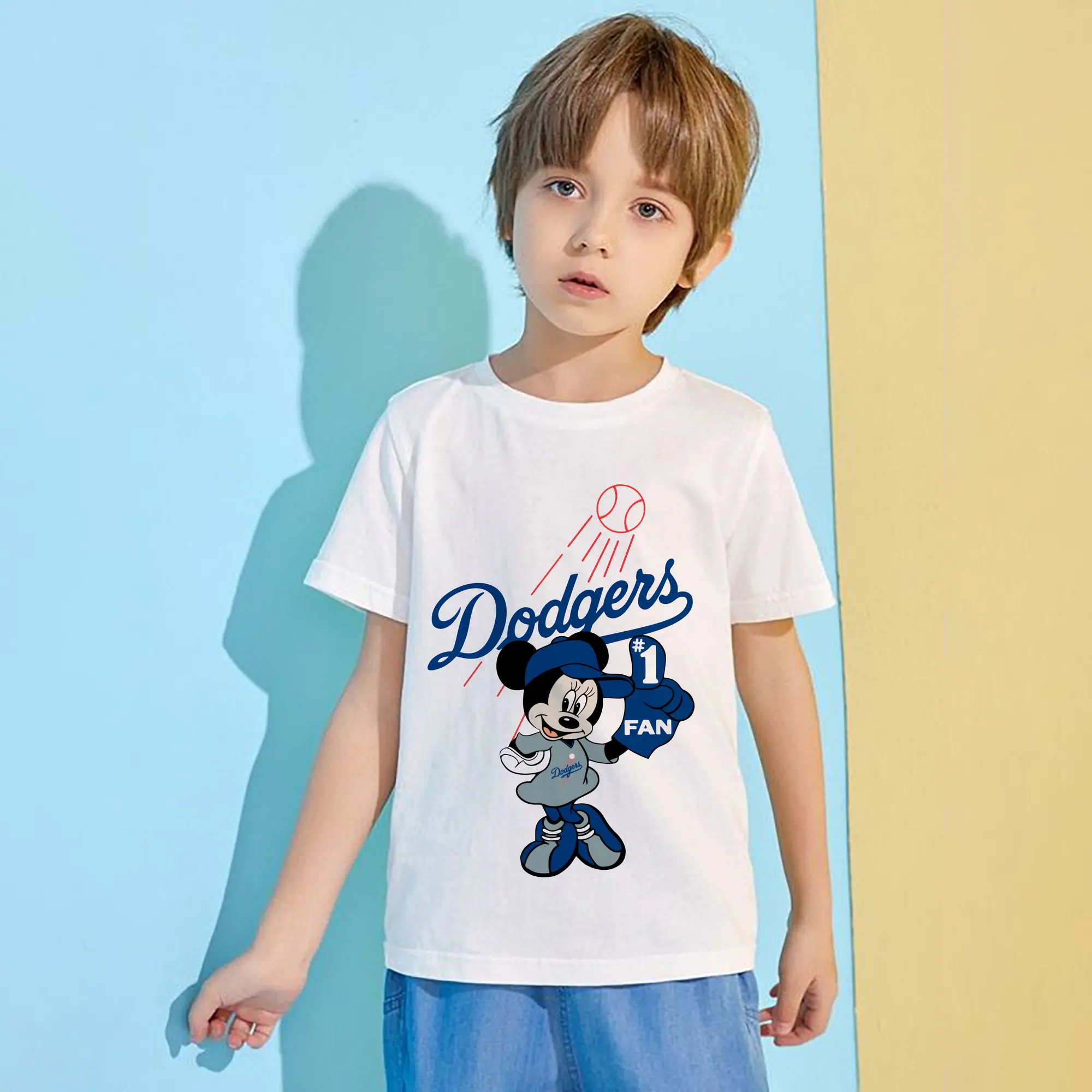 Minnie Mouse Los Angeles Dodgers Baseball