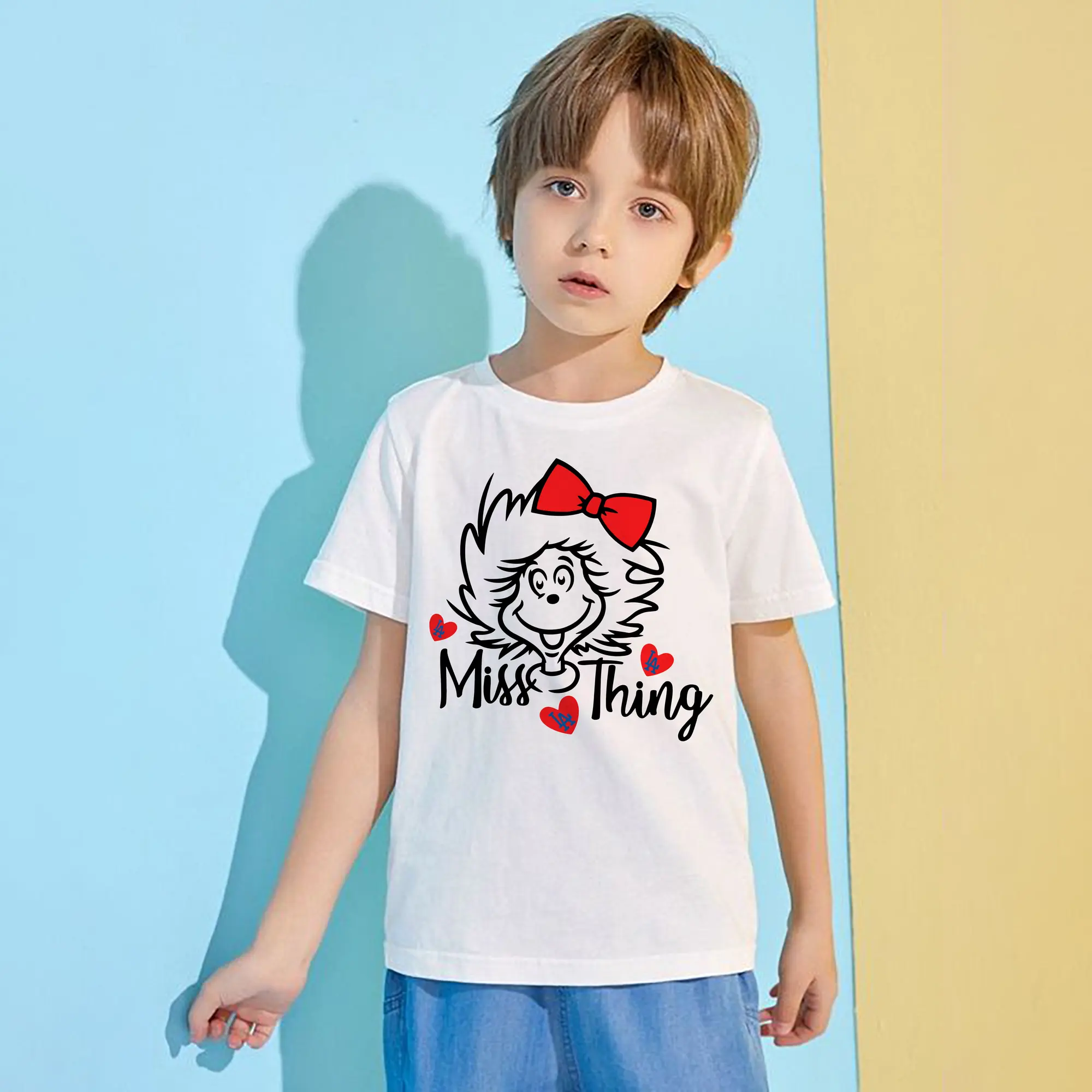 Miss Thing Dr Seuss Hearts Los Angeles Dodgers