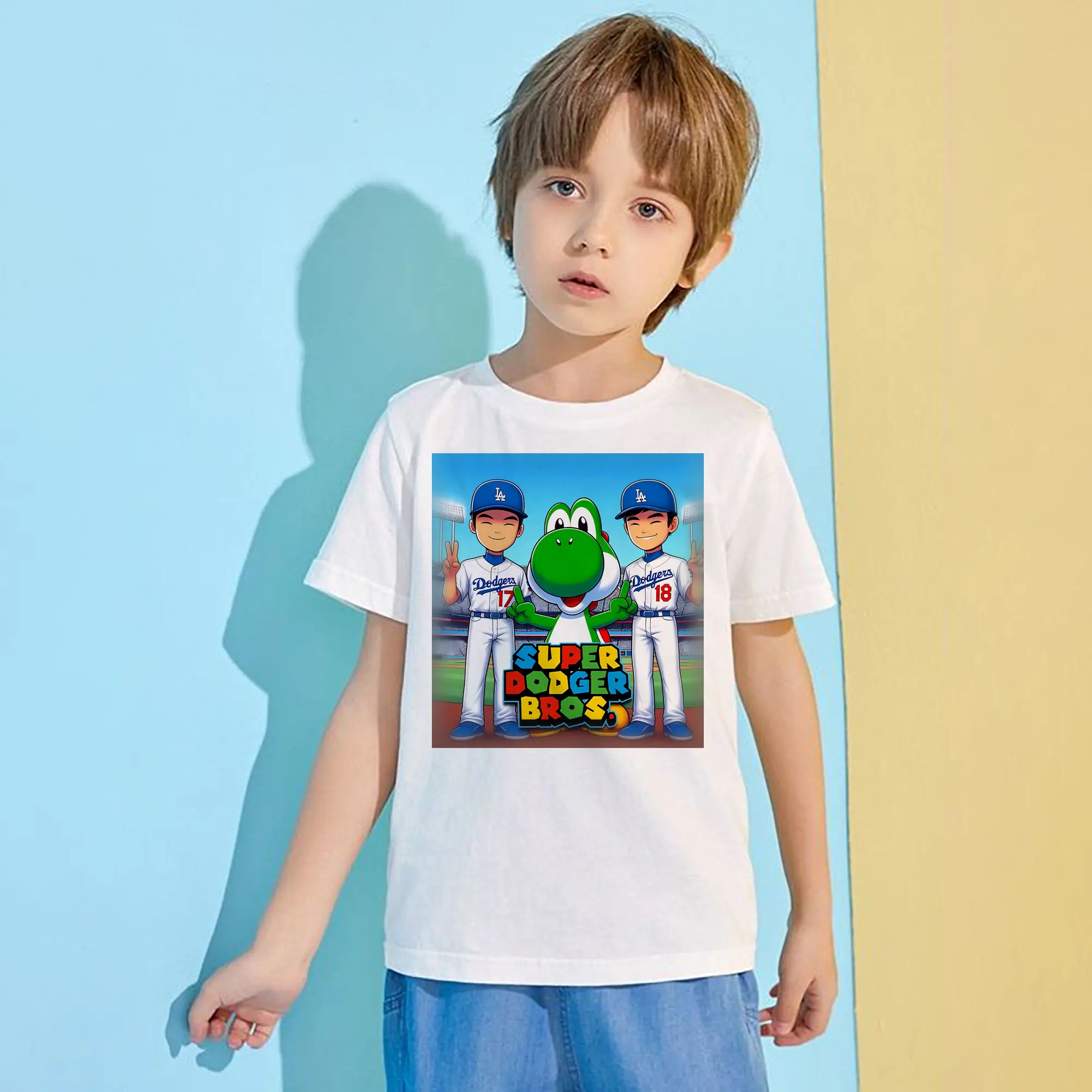 The Super Dodger Bros Los Angeles Baseball