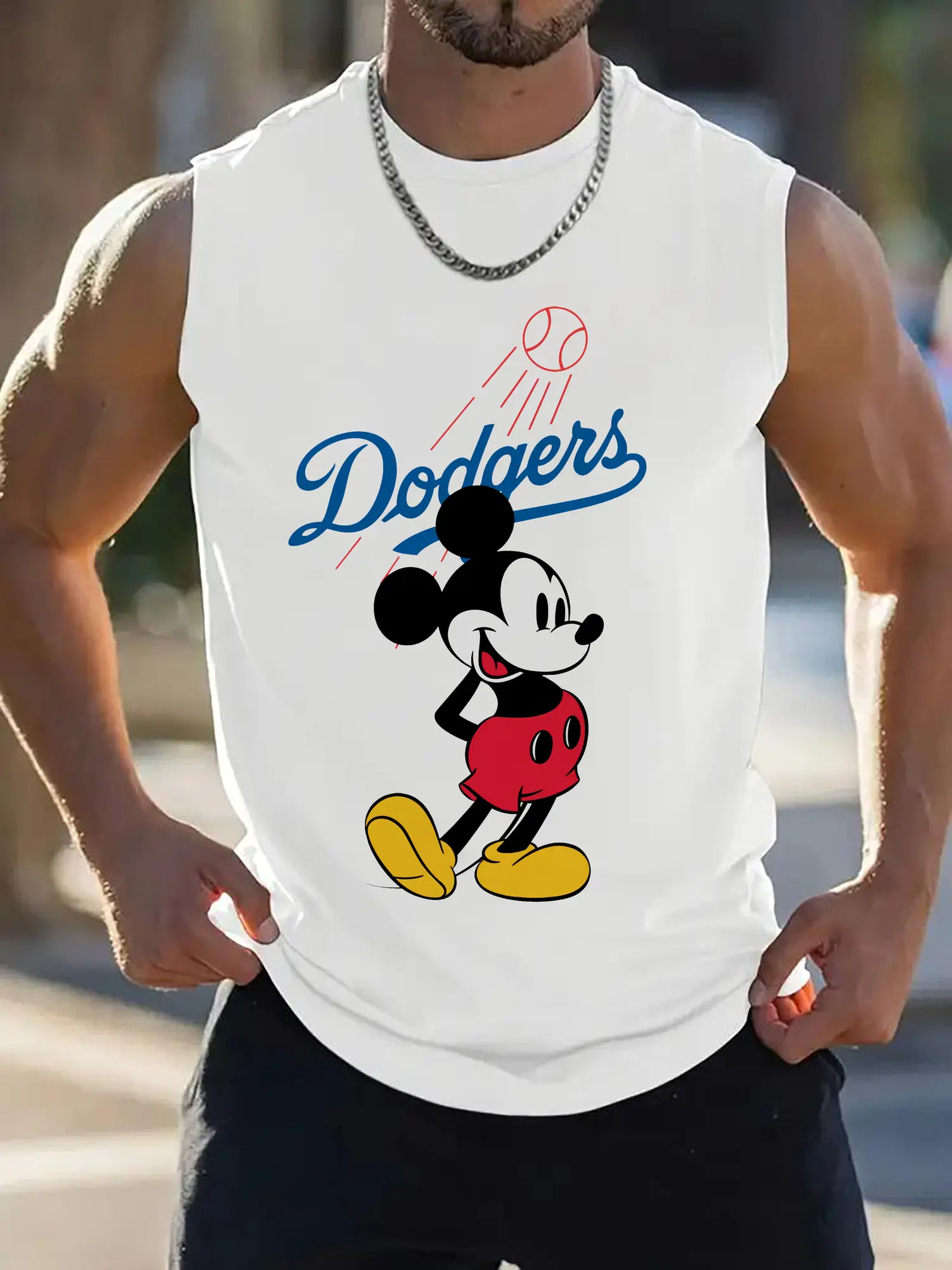Baseball Mickey Mouse Los Angeles Dodgers