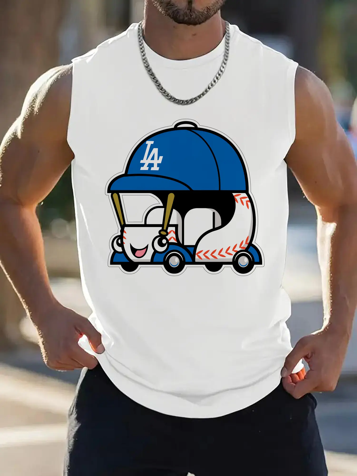Cute Dodgers Bullpen Car Baseball