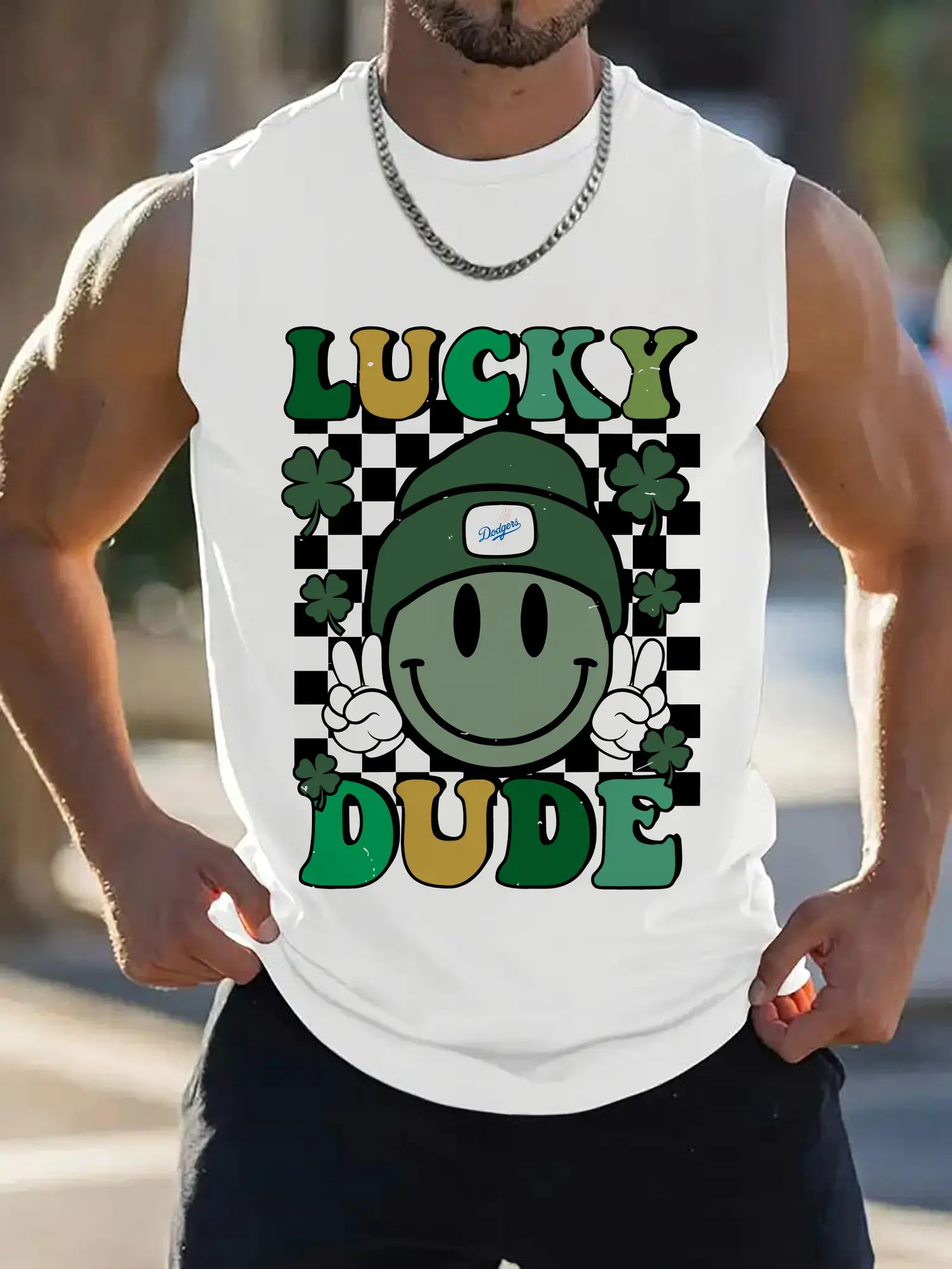 Happy Face Lucky Dude Los Angeles Dodgers