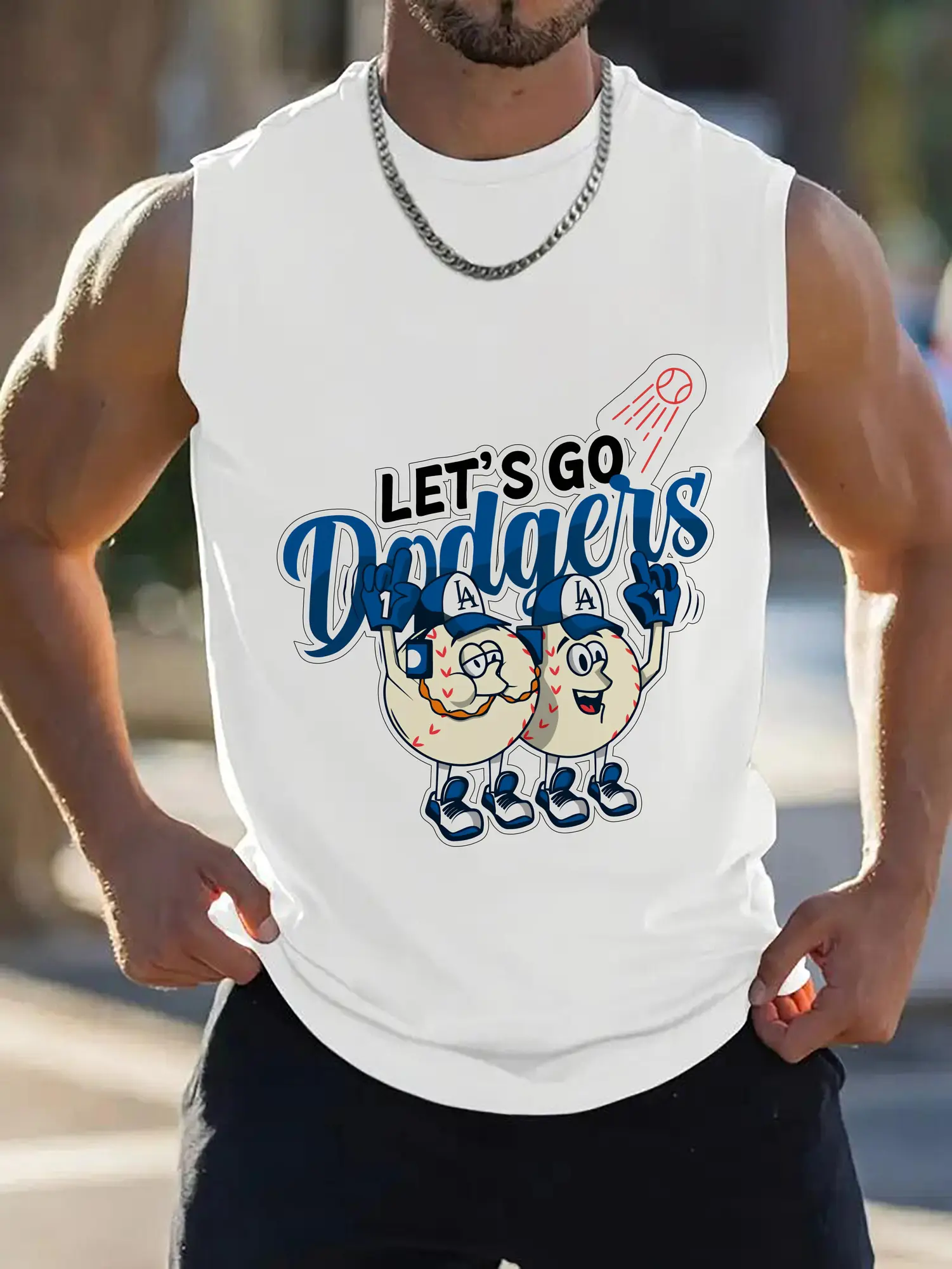 Lets Go Dodgers Baseball