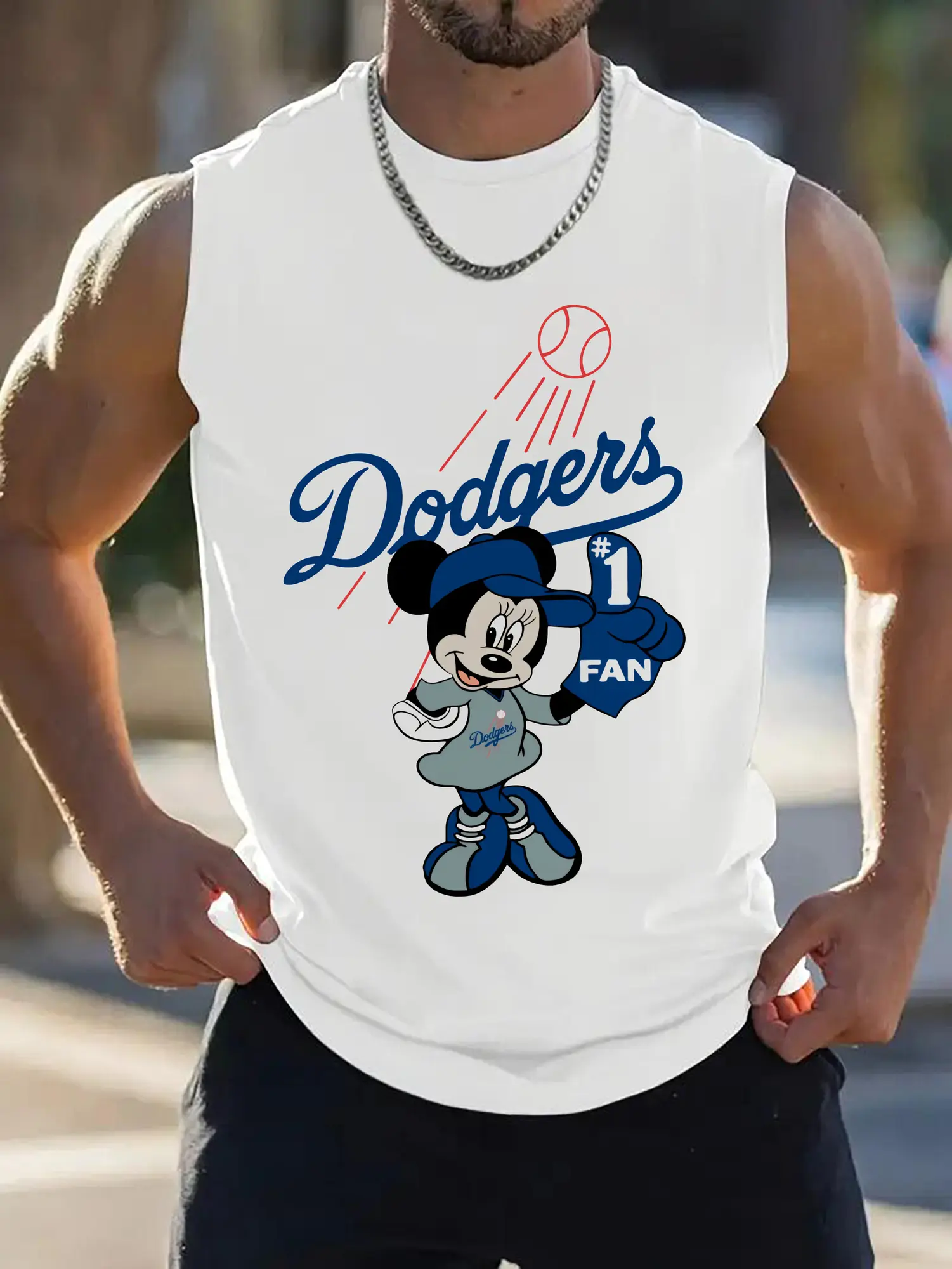 Minnie Mouse Los Angeles Dodgers Baseball